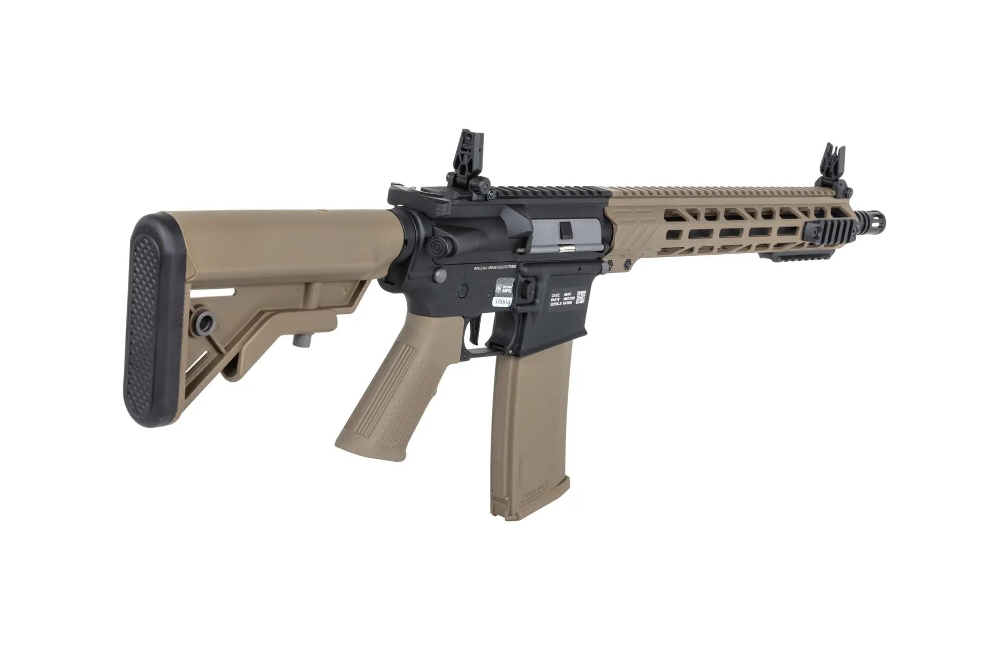 Karabinek szturmowy AEG Specna Arms SA-F09 Flex BLDC HAL ETU Gen. 2 - Half-Tan