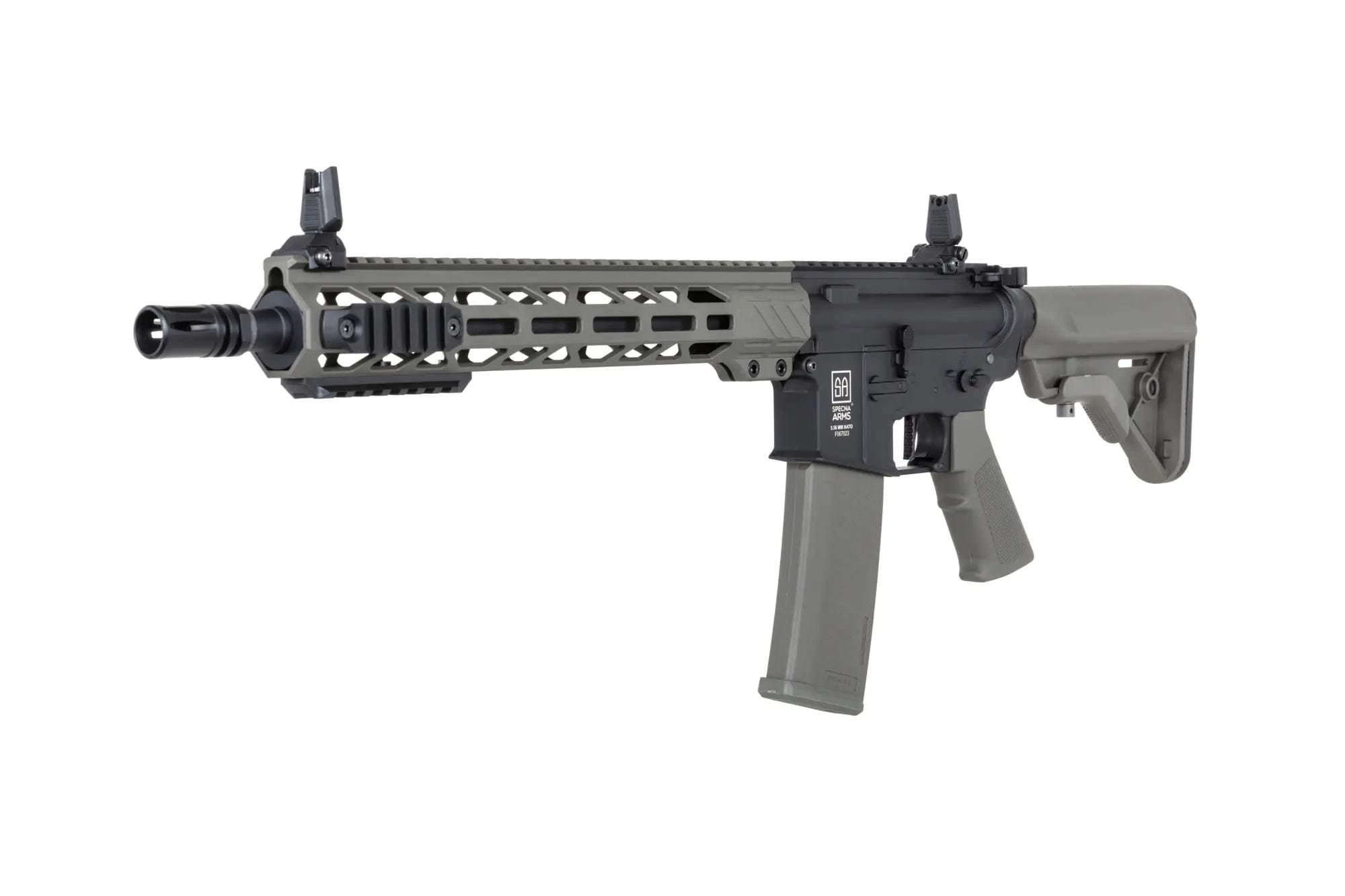 Karabinek szturmowy AEG Specna Arms SA-F09 Flex BLDC HAL ETU Gen. 2 - Olive