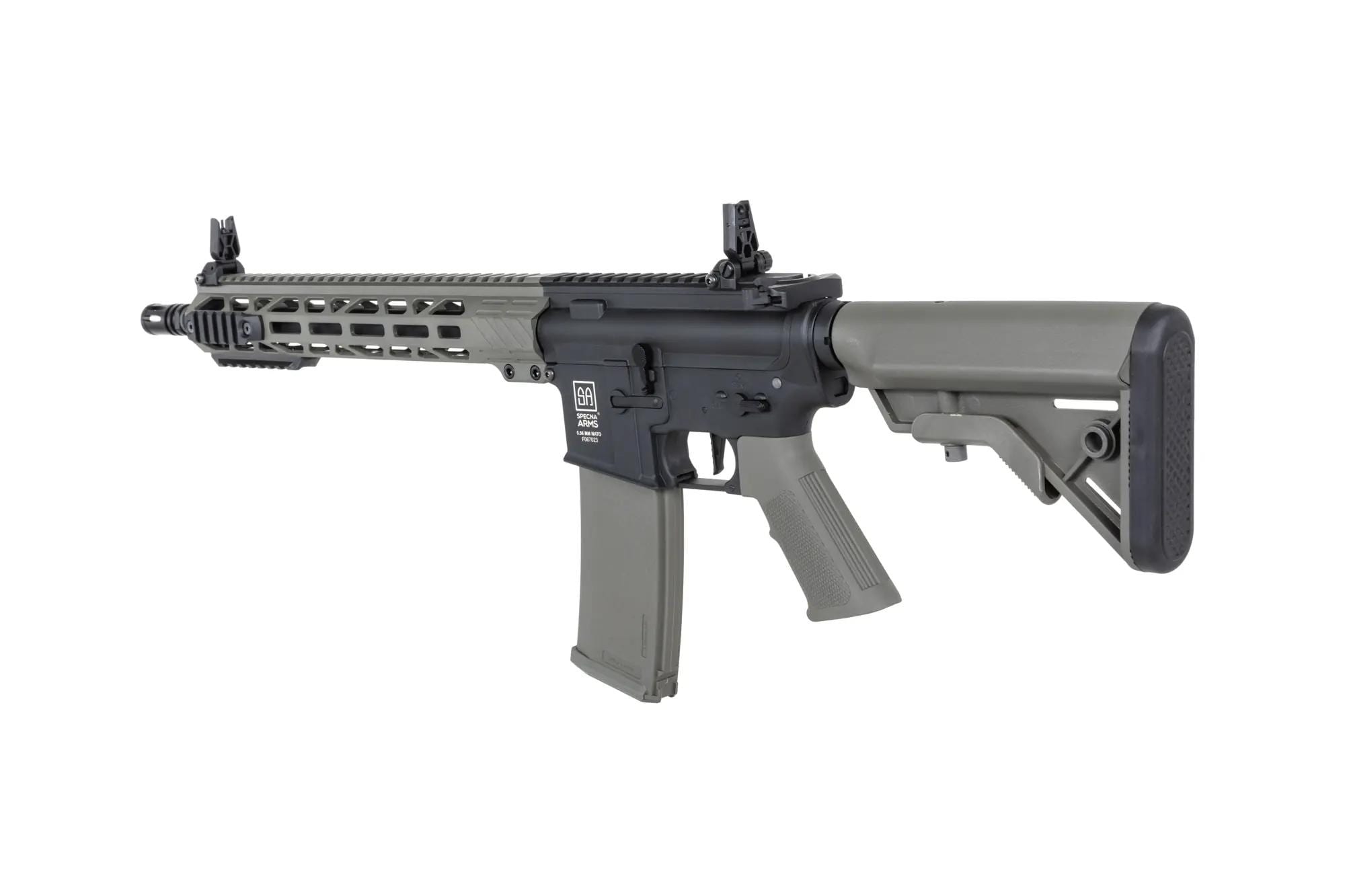 Karabinek szturmowy AEG Specna Arms SA-F09 Flex BLDC HAL ETU Gen. 2 - Olive