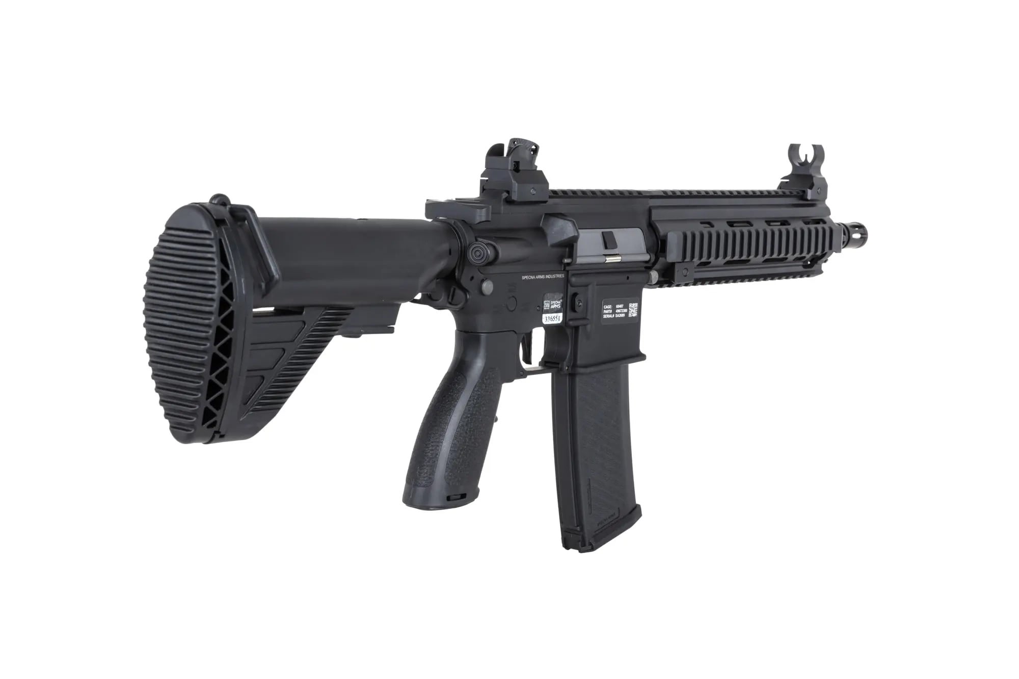 Karabinek szturmowy AEG Specna Arms SA-FH06 Flex BLDC HAL ETU Gen. 2 - Black