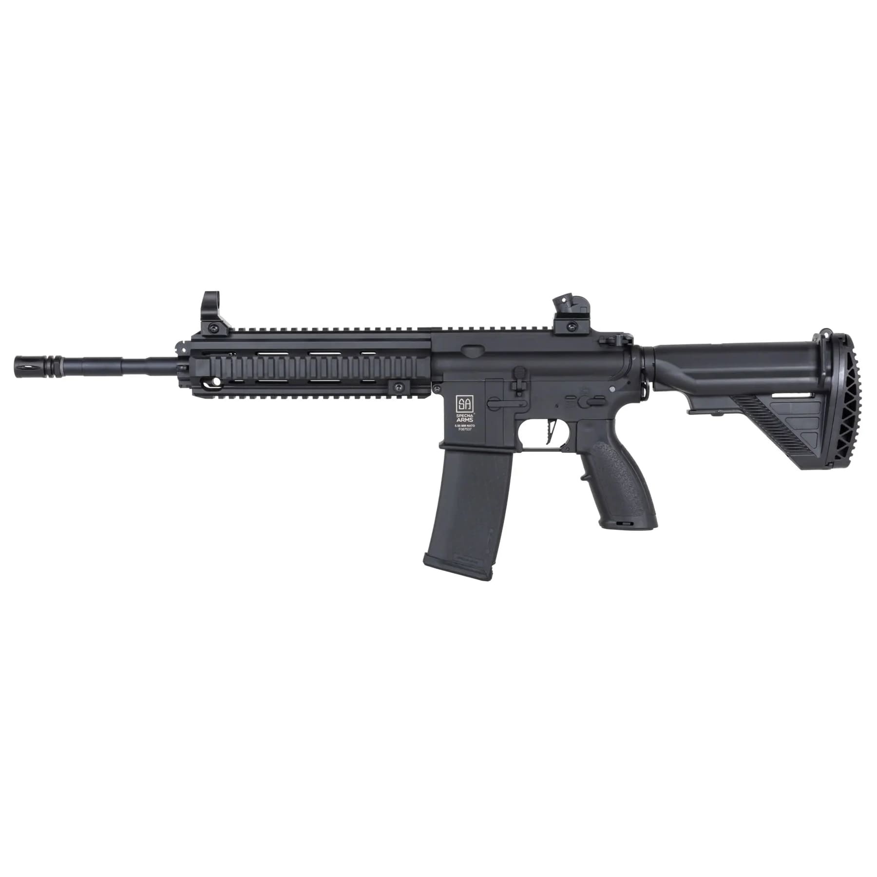 Karabinek szturmowy AEG Specna Arms SA-FH07 Flex BLDC HAL ETU Gen. 2 - Black