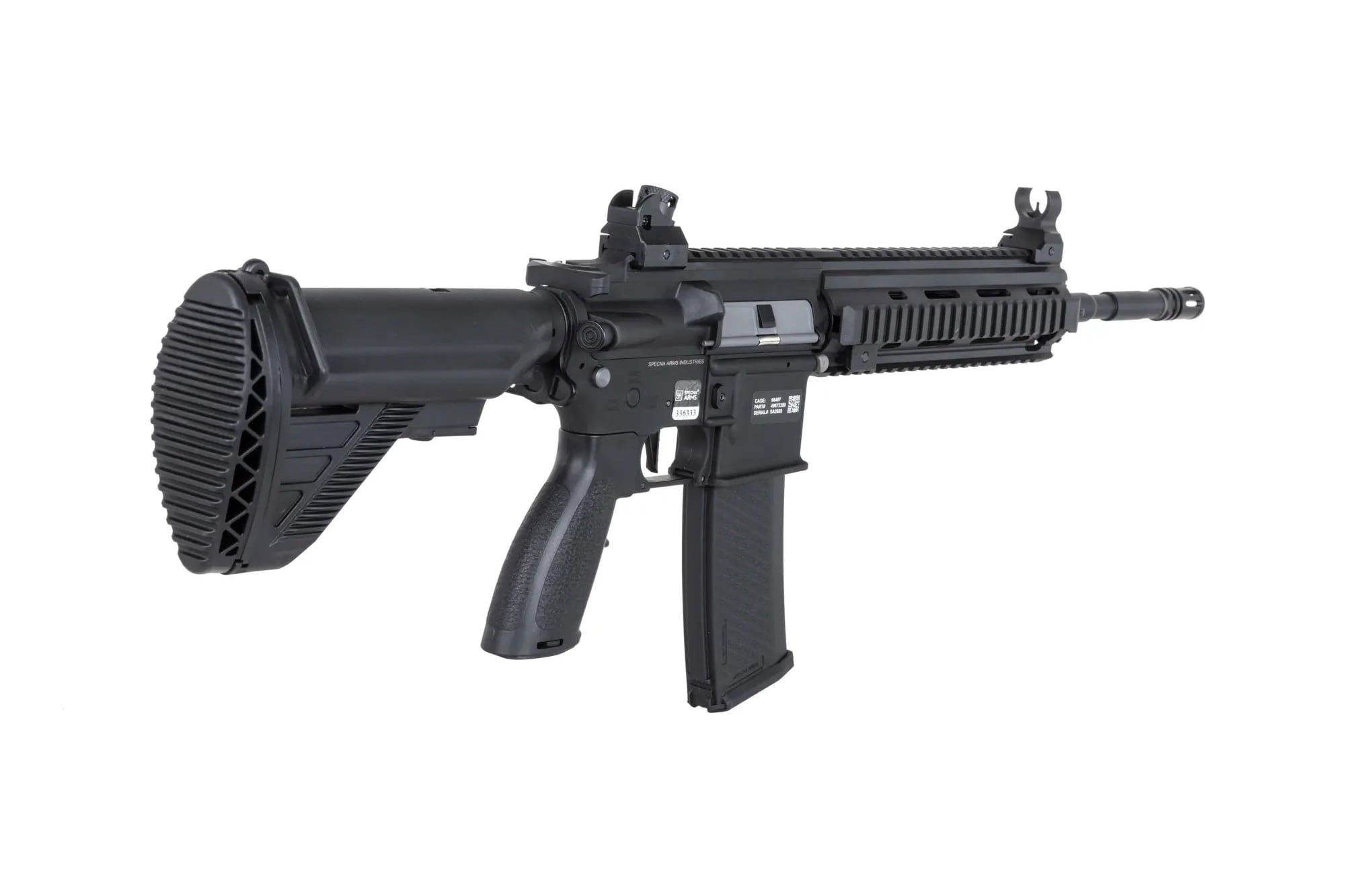Karabinek szturmowy AEG Specna Arms SA-FH07 Flex BLDC HAL ETU Gen. 2 - Black