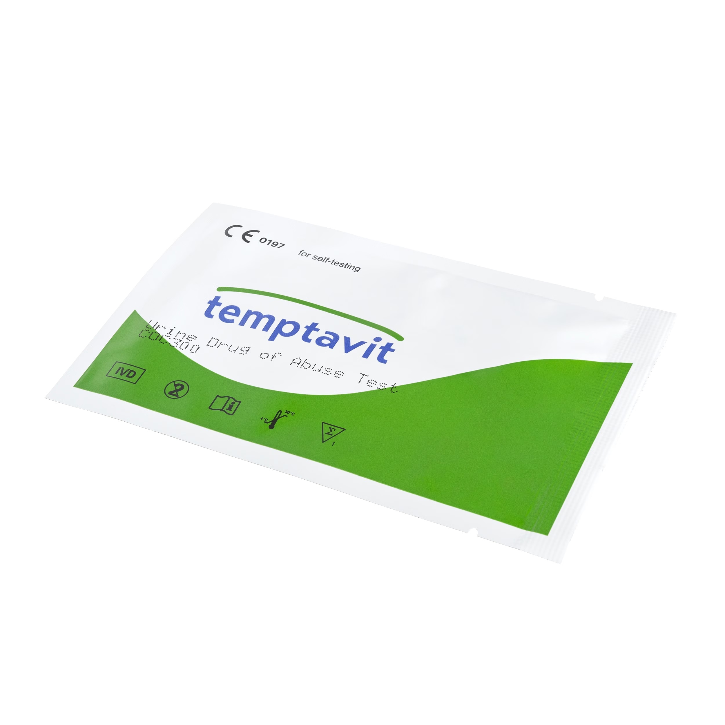 Наркотест Temptavit на кокаїн в сечі - 3 шт.