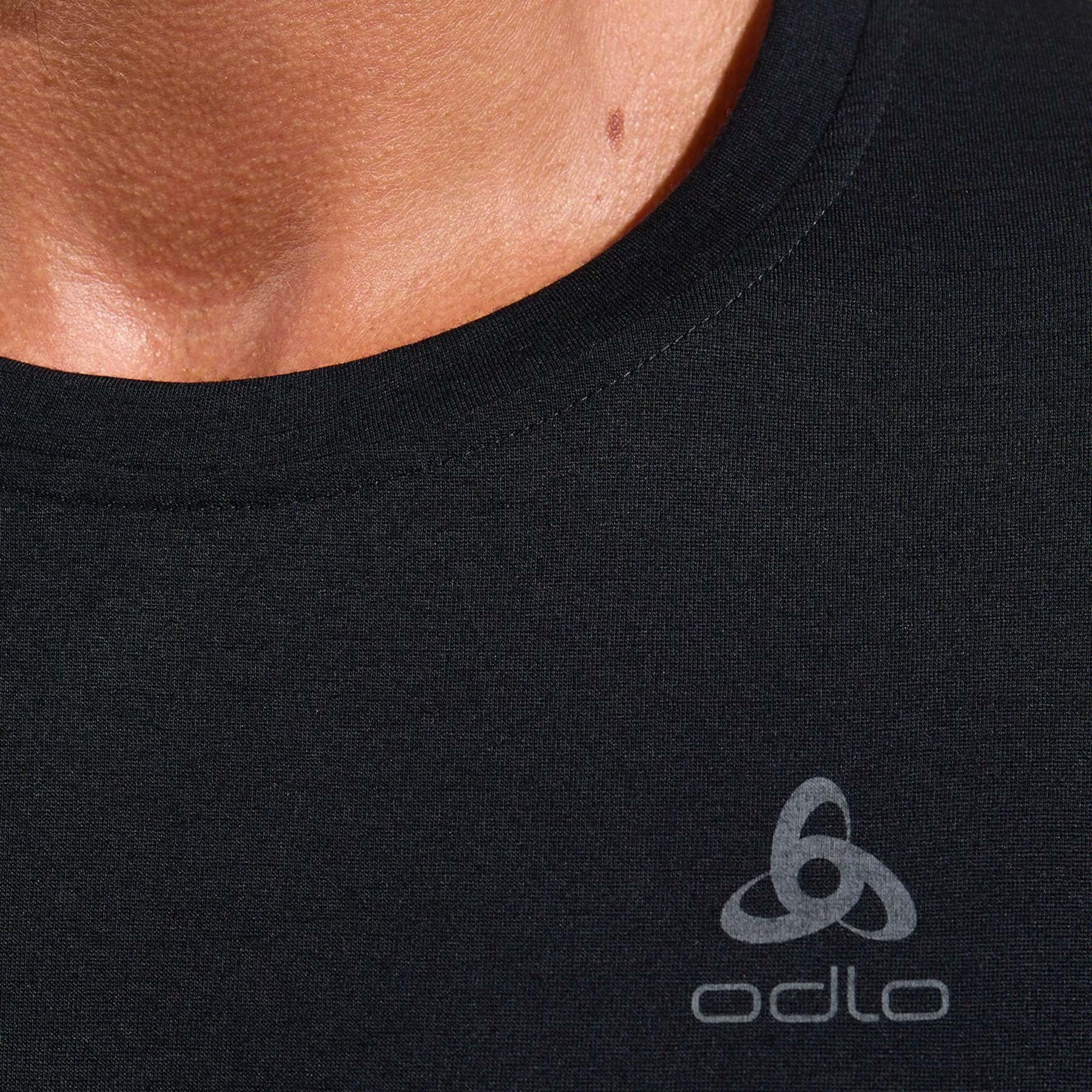 Koszulka termoaktywna Odlo Merino 200 Base Layer - Black