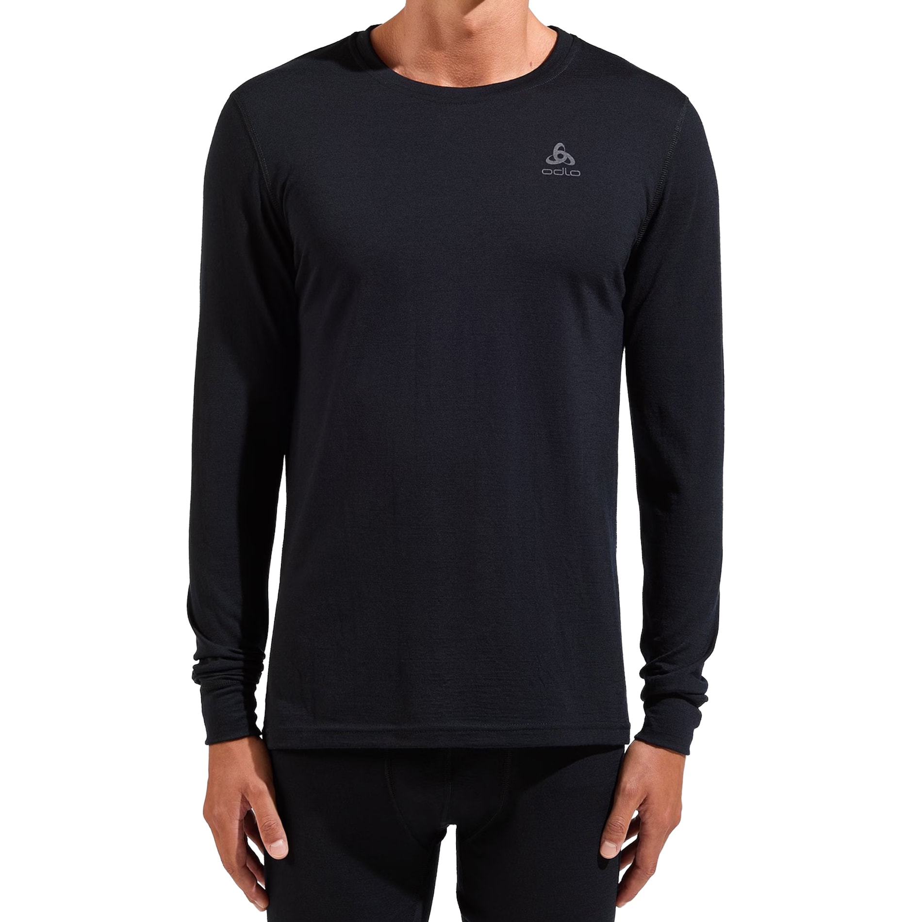 Koszulka termoaktywna Odlo Merino 200 Base Layer - Black