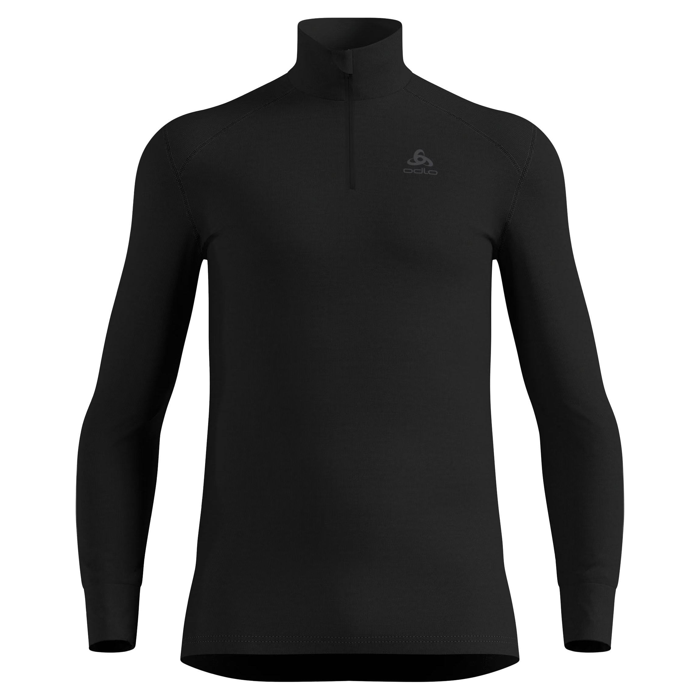 Термоактивна футболка Odlo Active Warm Base Layer Half-Zip - Black