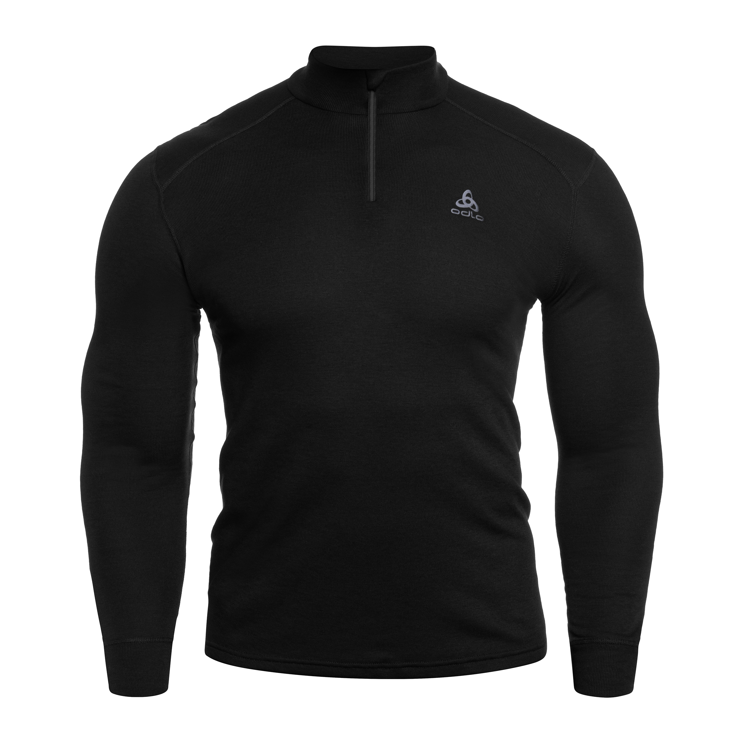 Термоактивна футболка Odlo Active Warm Base Layer Half-Zip - Black