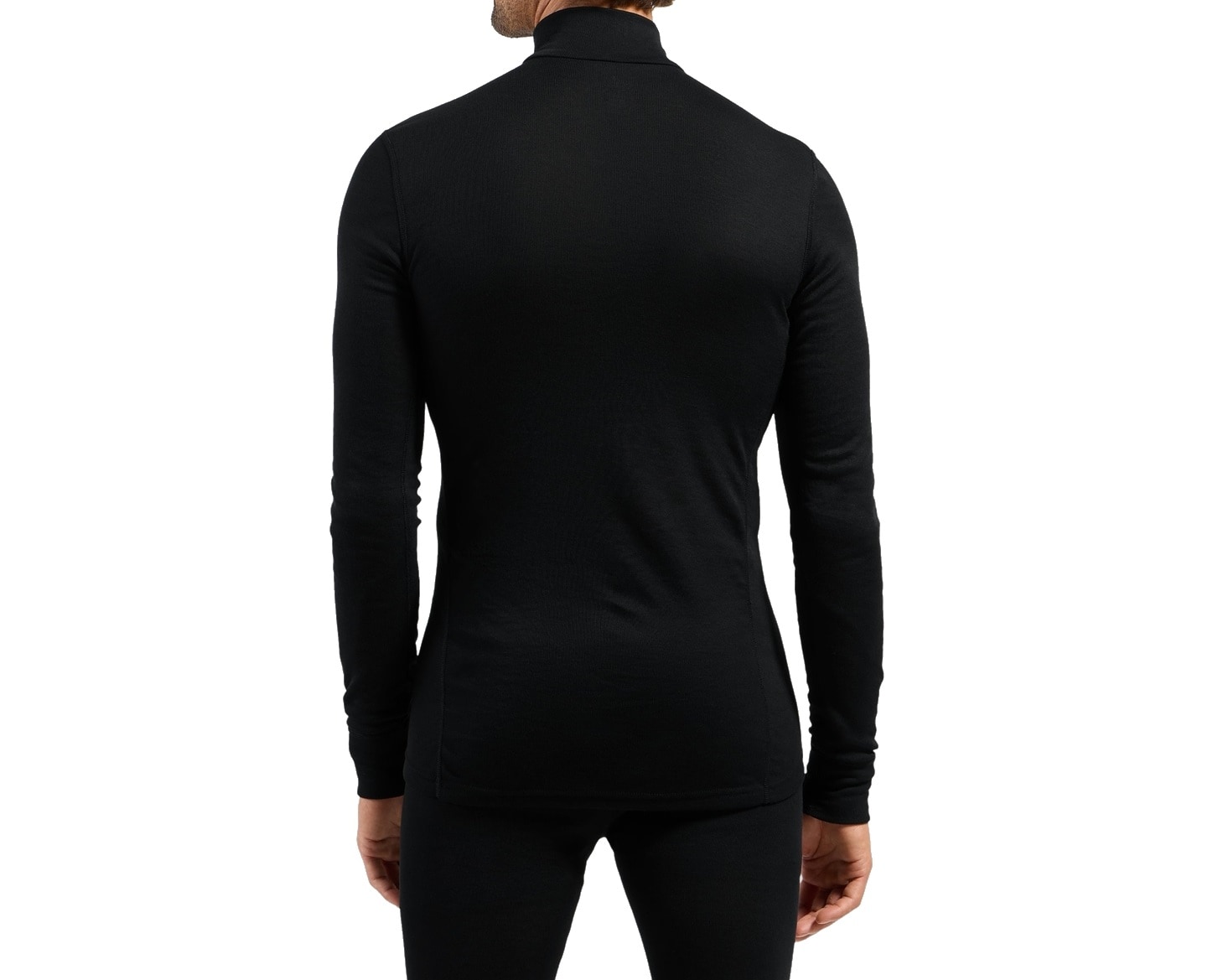 Термоактивна футболка Odlo Active Warm Base Layer Half-Zip - Black