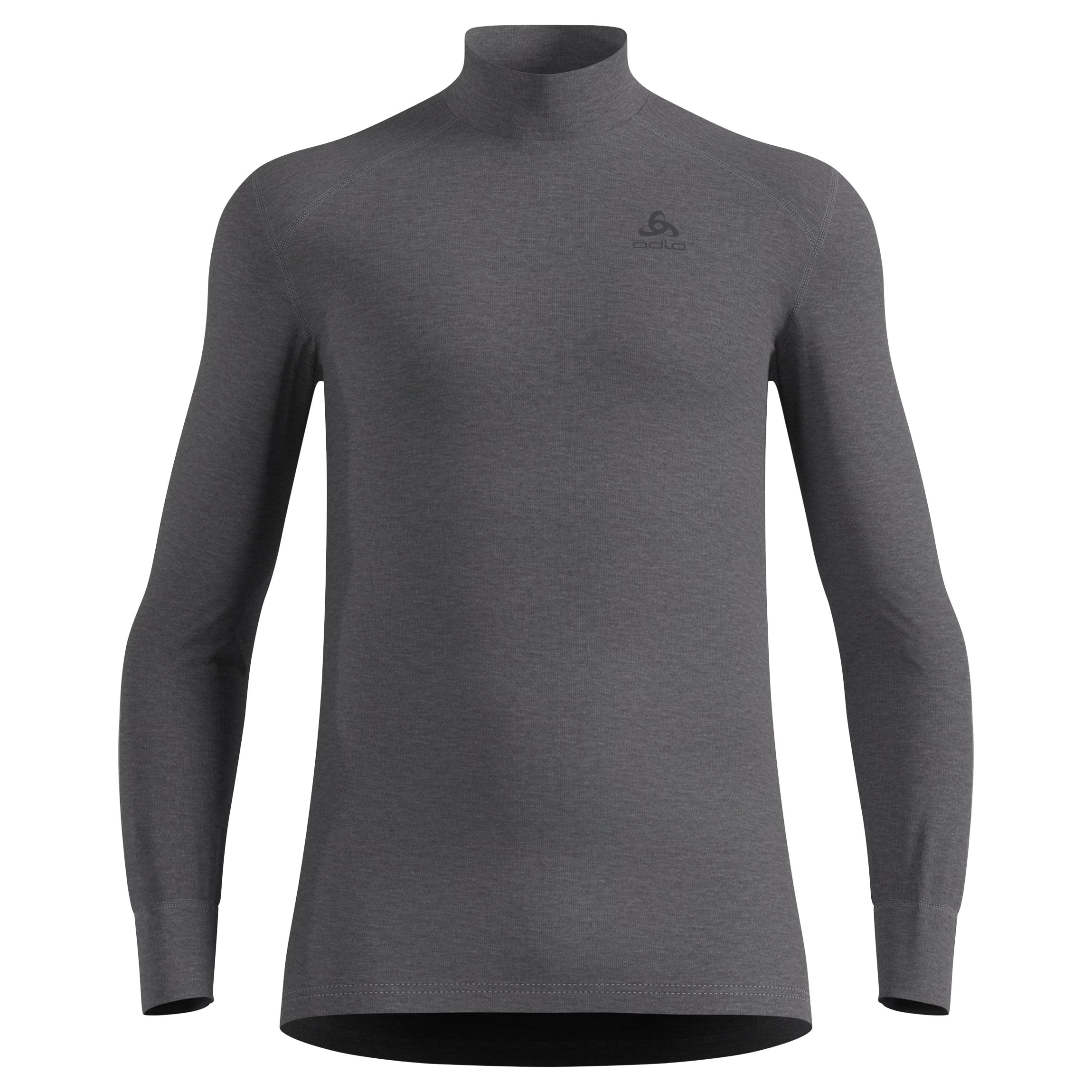 Термоактивна футболка Odlo Active Warm Base Layer Turtleneck - Odlo Steel Grey Melange