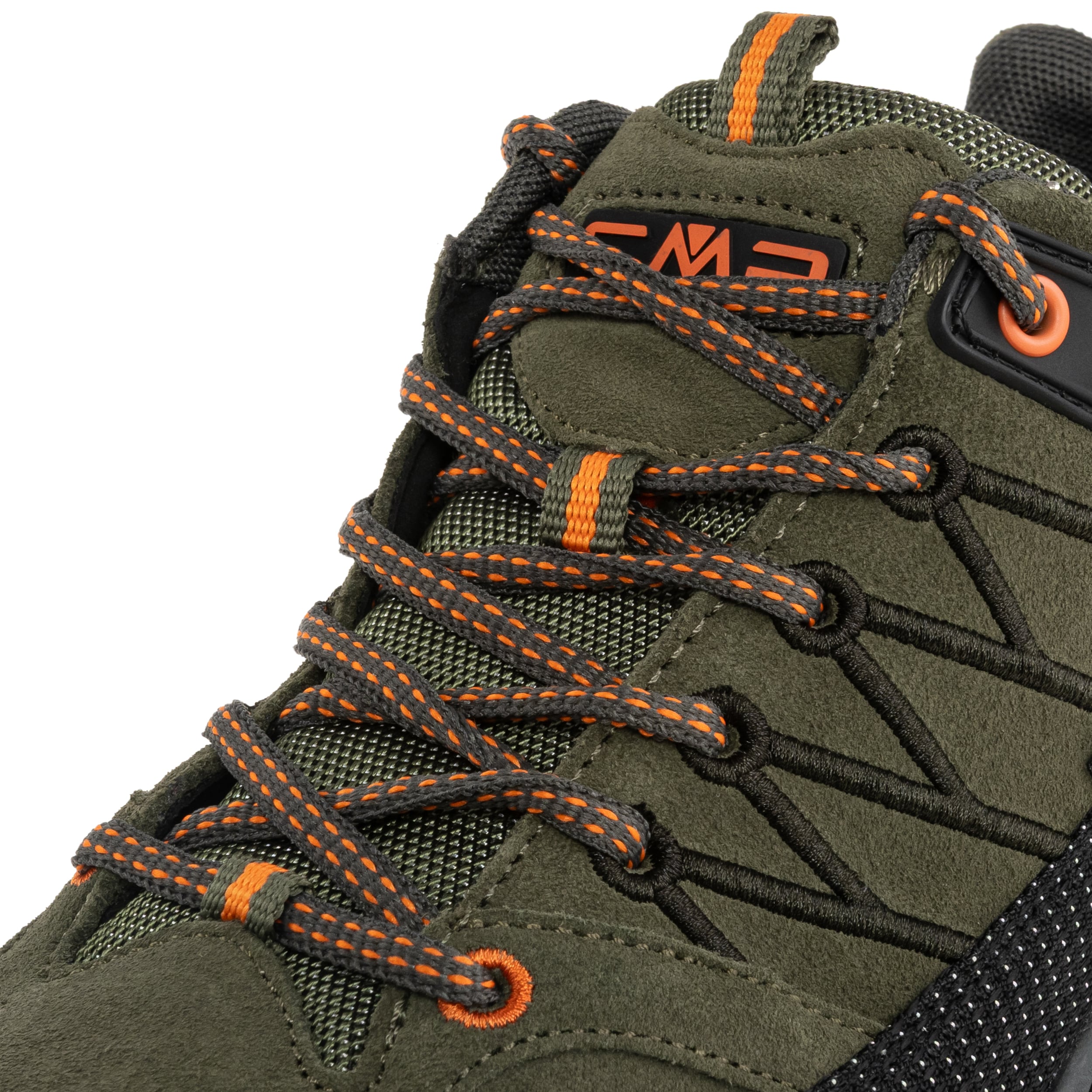 Buty trekkingowe CMP Rigel Low Waterproof - Olive/Flame