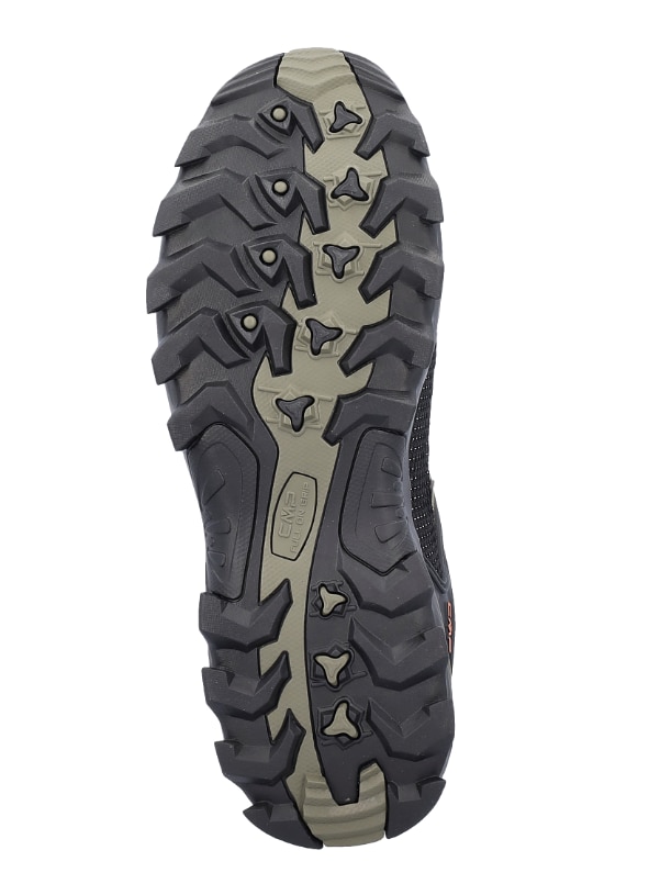 Трекінгові черевики CMP Rigel Low Waterproof - Olive/Flame