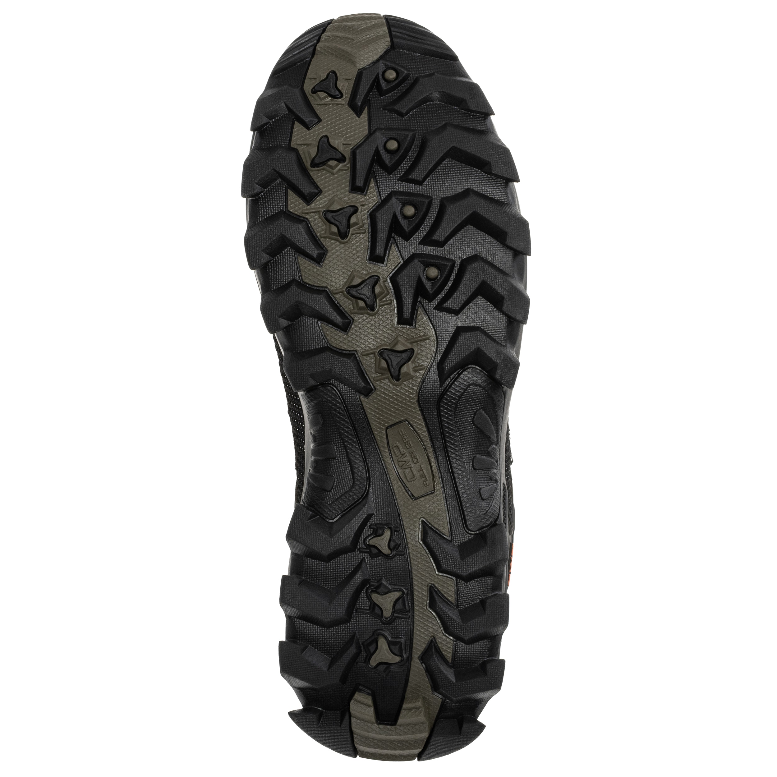 Buty trekkingowe CMP Rigel Low Waterproof - Olive/Flame