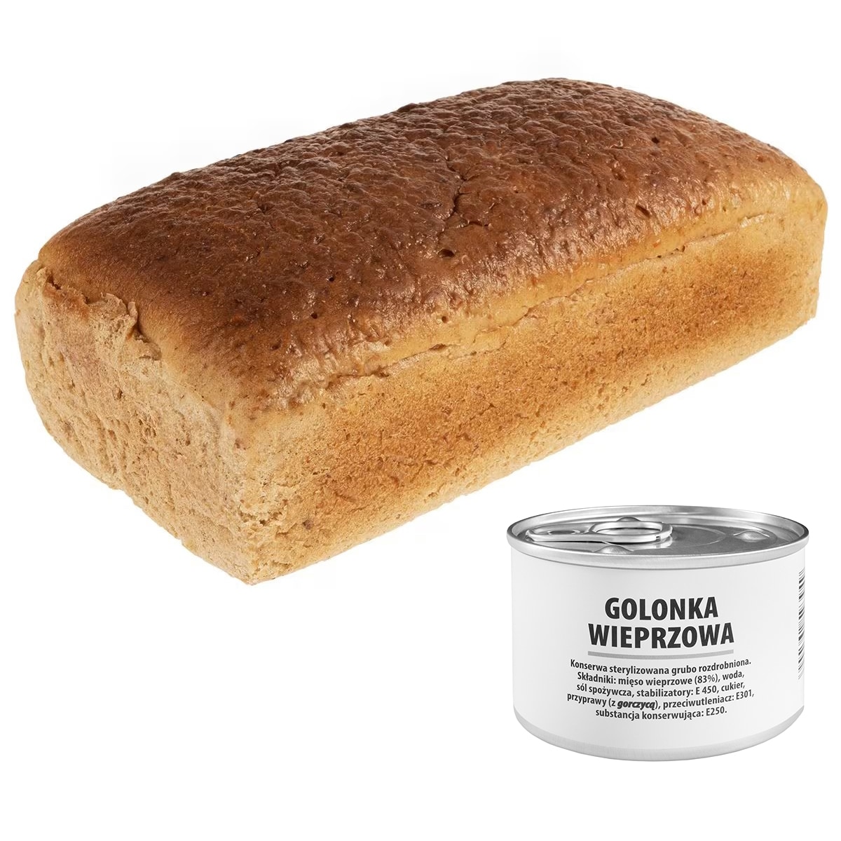 Chleb pytlowy 700 g + golonka wieprzowa Arpol 190 g - zestaw