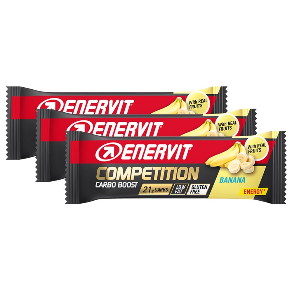 Вуглеводний батончик Enervit Sport Competition Bar бананово-ванільний 30 г - 3 шт.