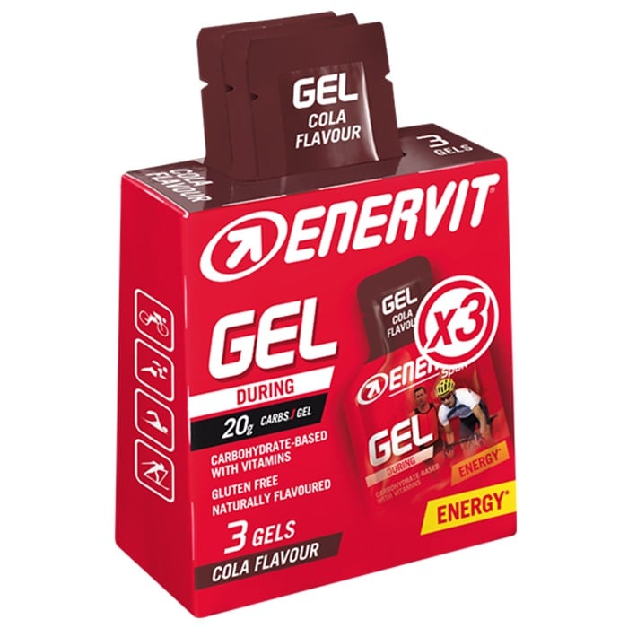 Żel energetyczny Enervit Sport - 3 x 25 ml - Cola