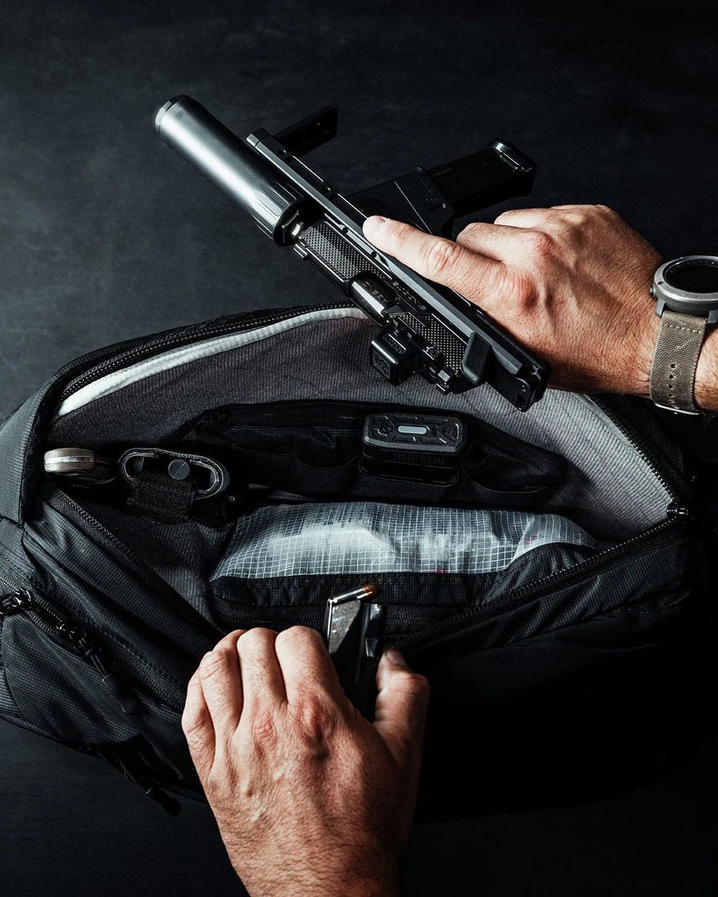 Рюкзак Eberlestock Fade Transport 18 л - Black