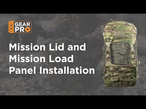 Panel MOLLE Eberlestock Mission Load Panel - MultiCam