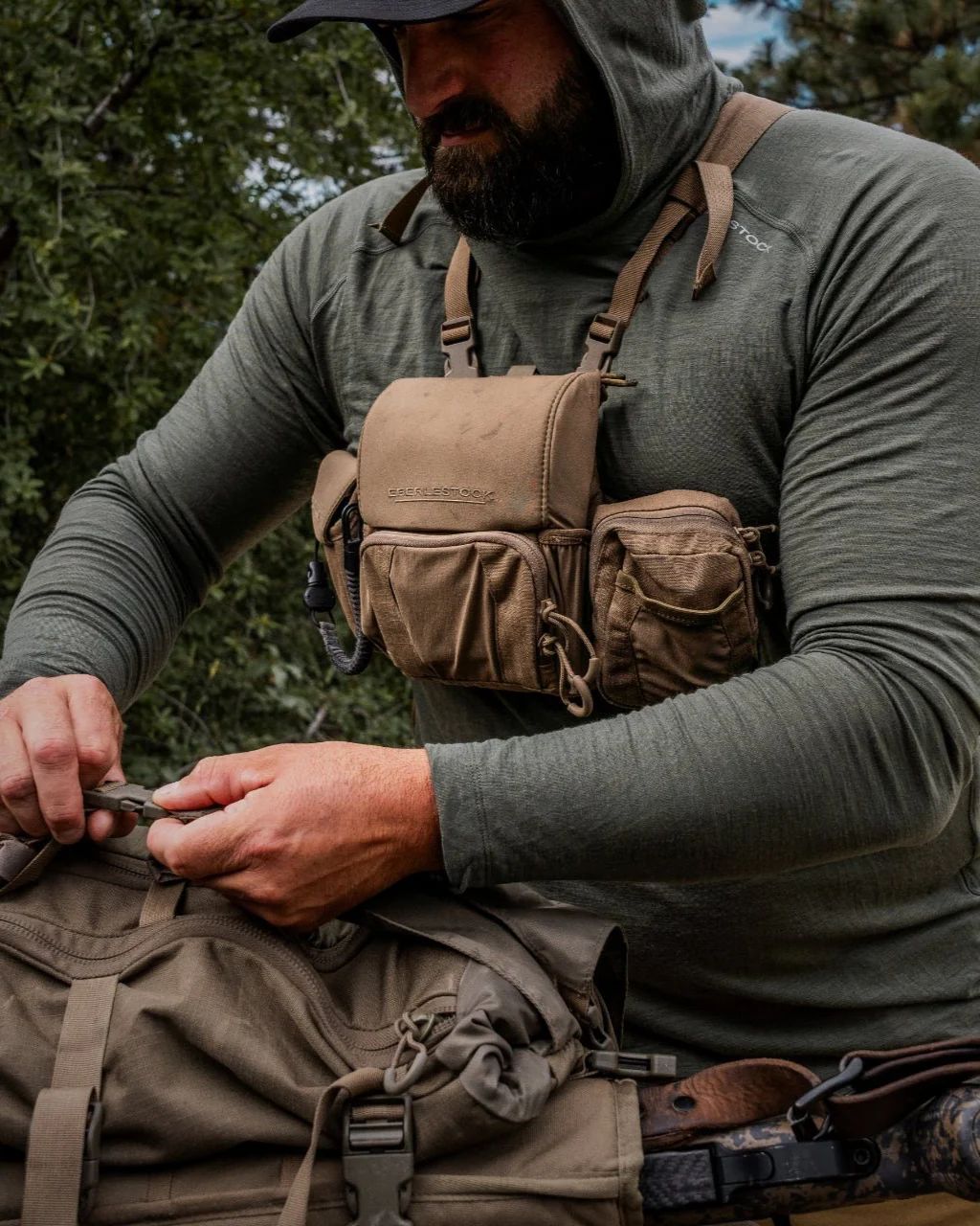 Сумка Eberlestock Recon Modular Bino Pack Large - Dry Earth