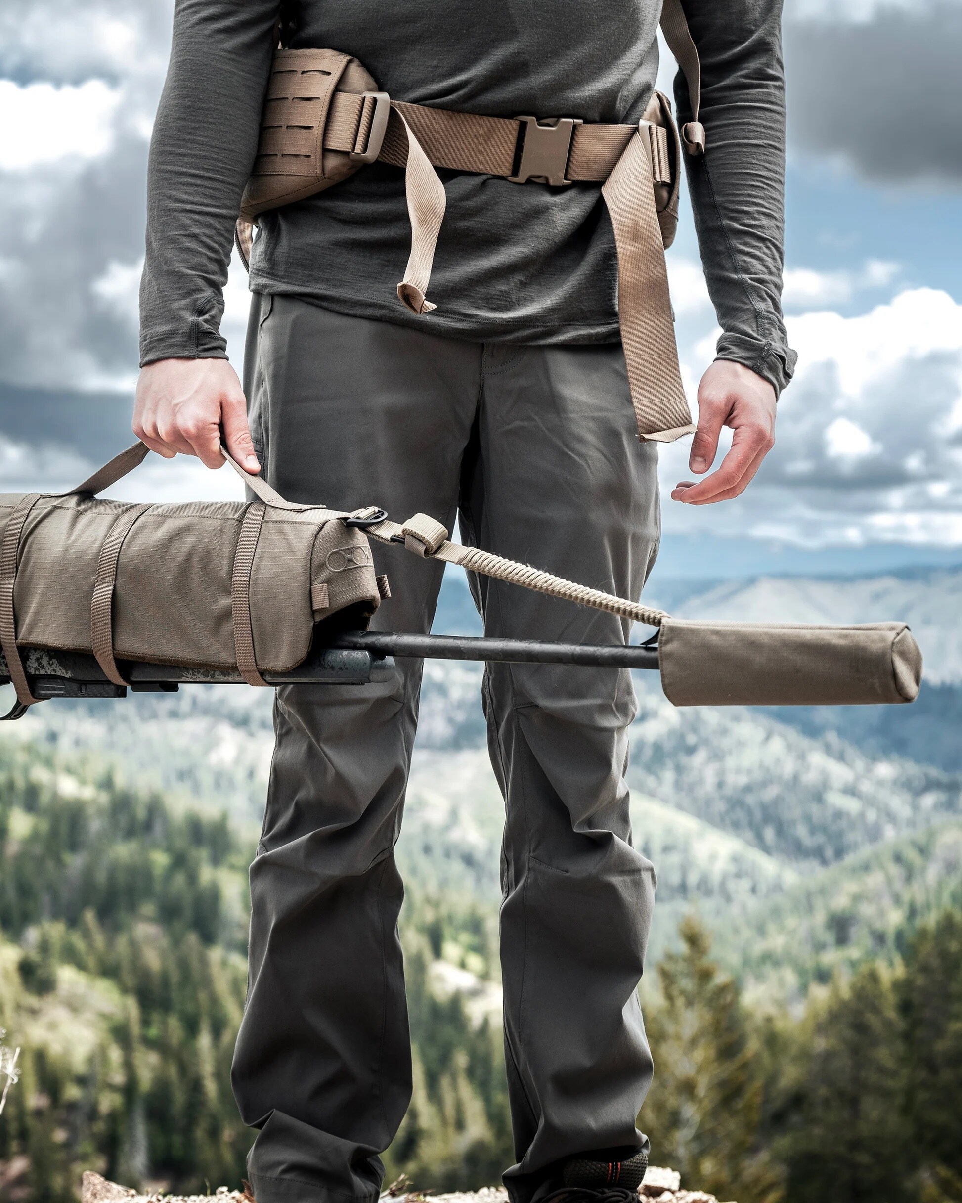 Чохол для оптичного прицілу Eberlestock Impact Scope Cover - Dry Earth