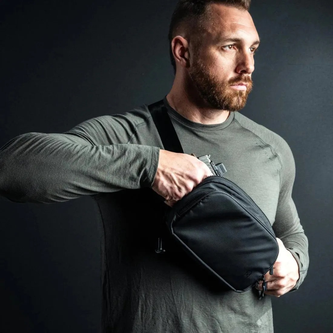 Бананка Eberlestock Fade Flex для перенесення зброї - Black