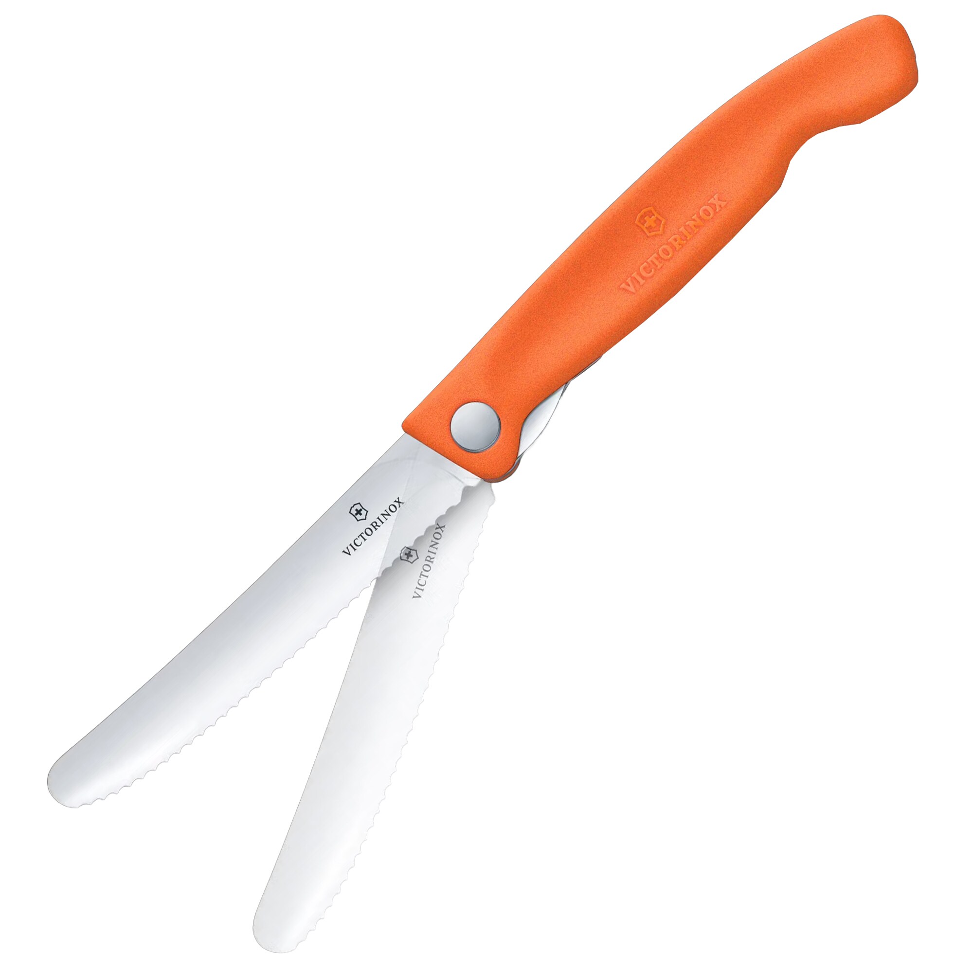 Nóż składany kuchenny Victorinox Picnic Swiss Classic - Tangerine Orange