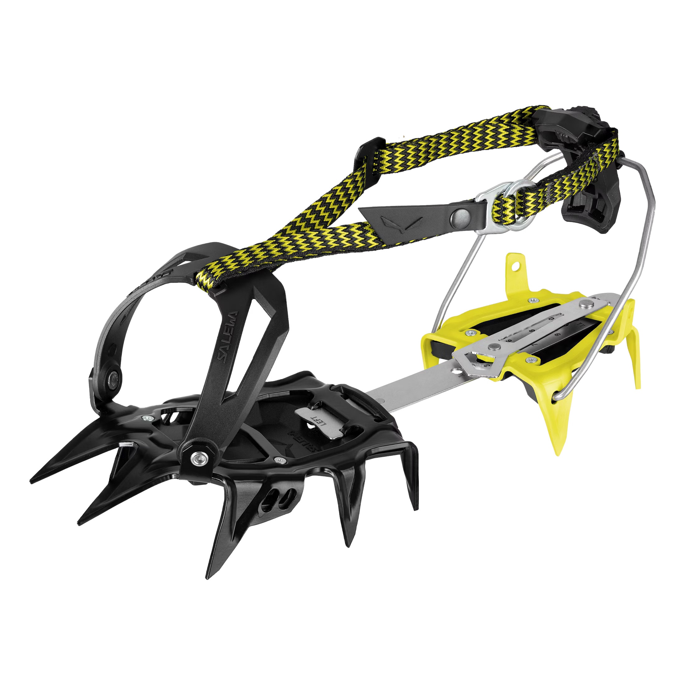 Кішки Salewa Alpinist Combi - Black/Yellow