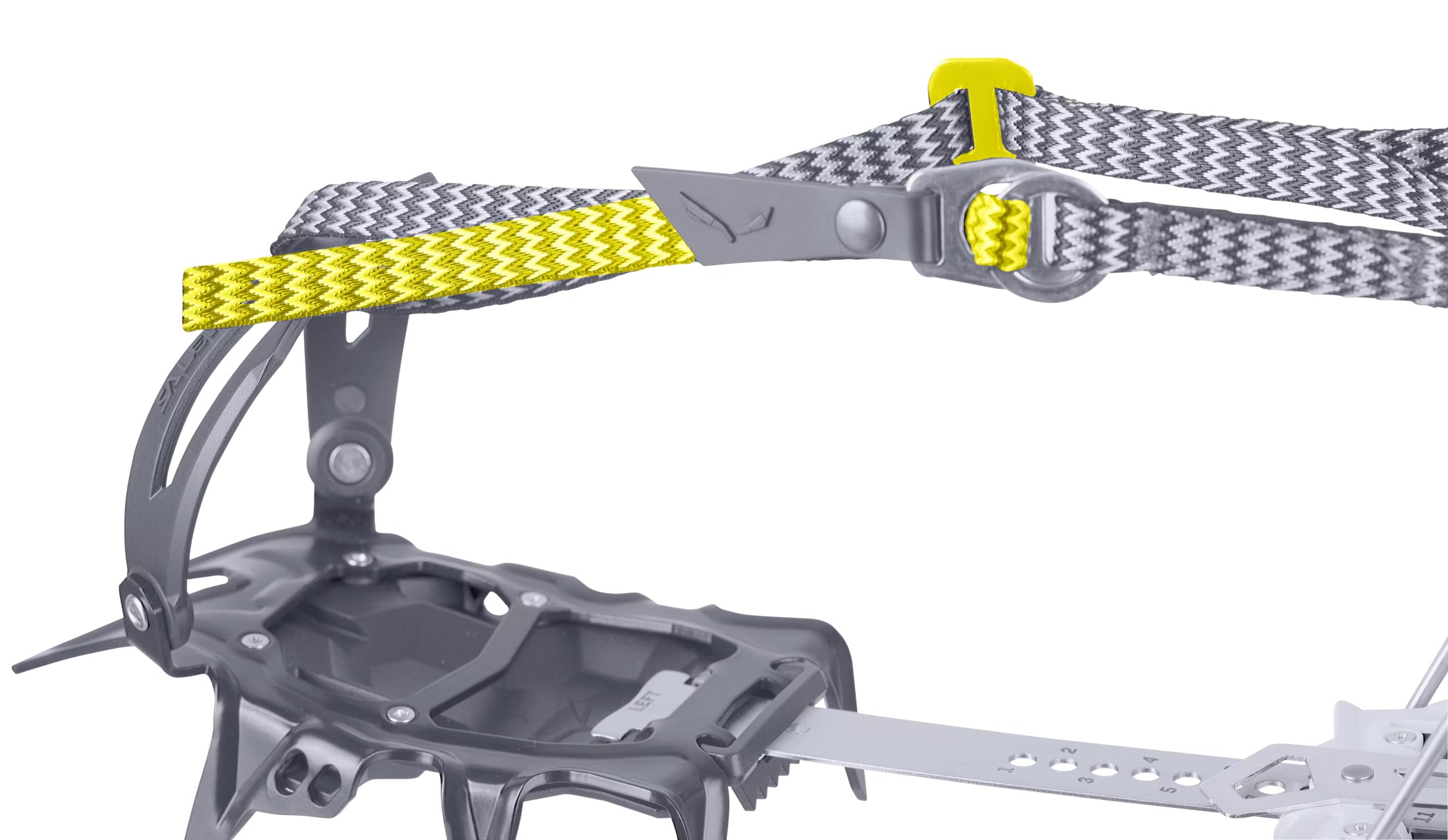 Кішки Salewa Alpinist Combi - Black/Yellow
