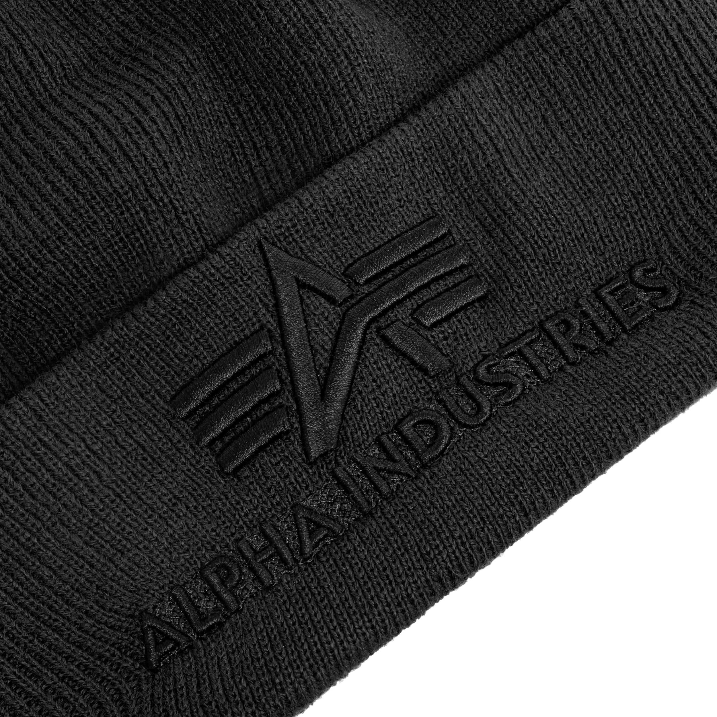 Czapka Alpha Industries 3D Beanie - Black