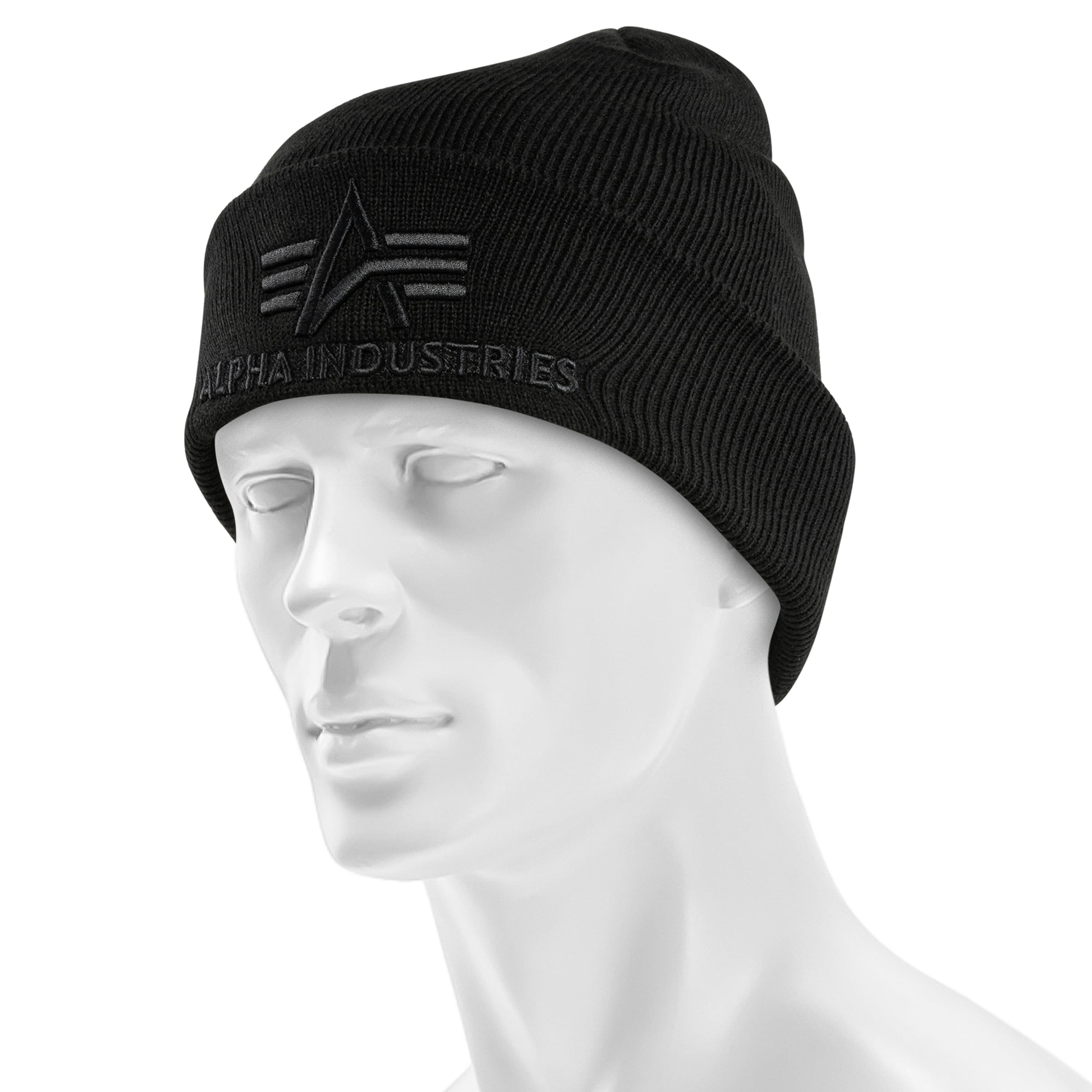 Czapka Alpha Industries 3D Beanie - Black