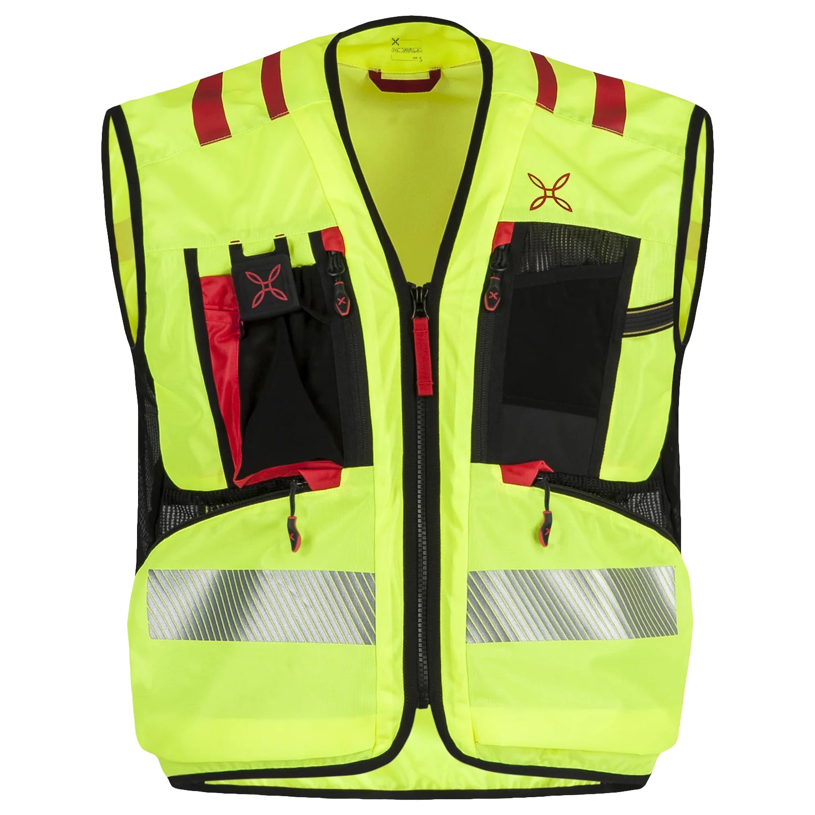 Kamizelka Montura Operator Basic 2.0 - Giallo Fluo/Rosso