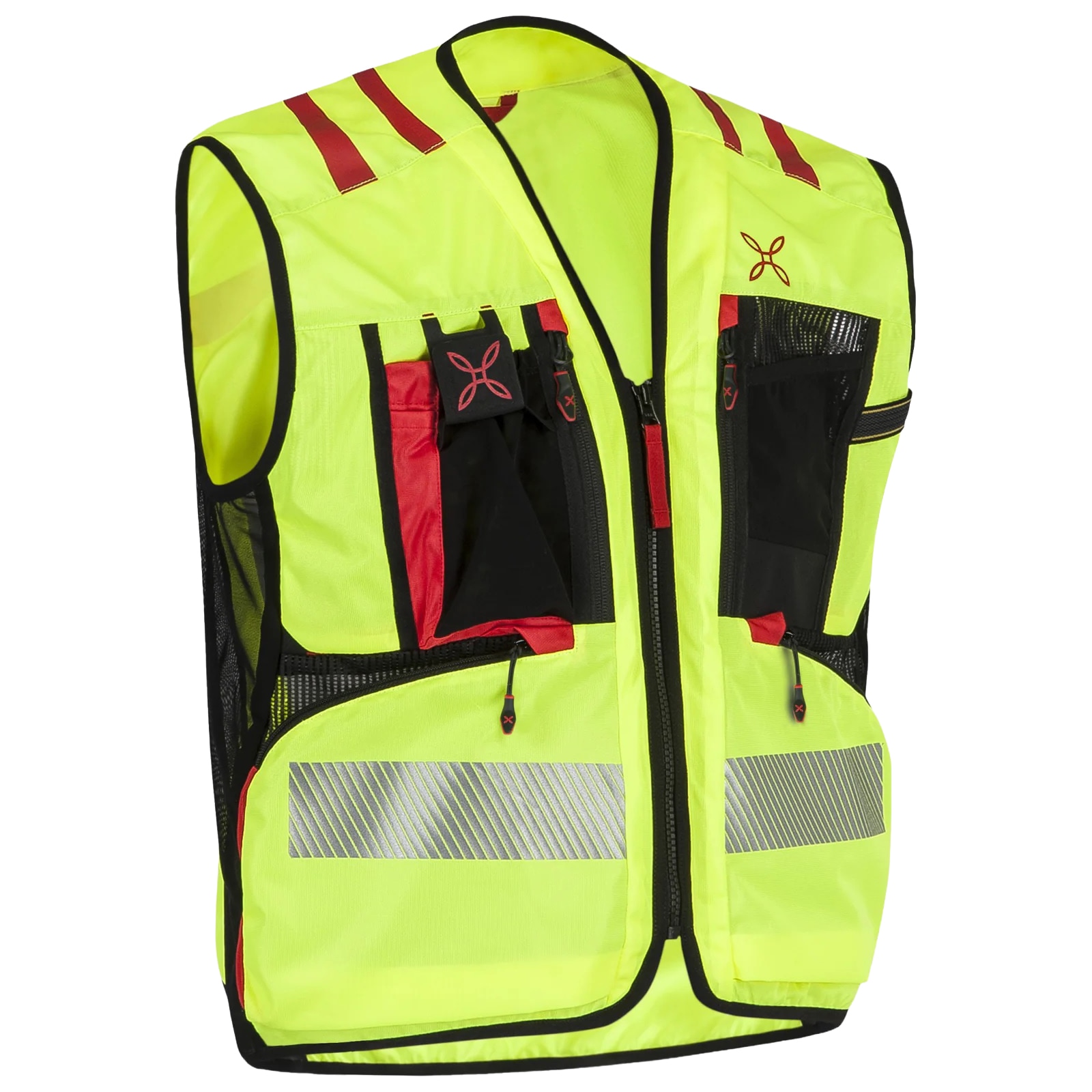 Kamizelka Montura Operator Basic 2.0 - Giallo Fluo/Rosso