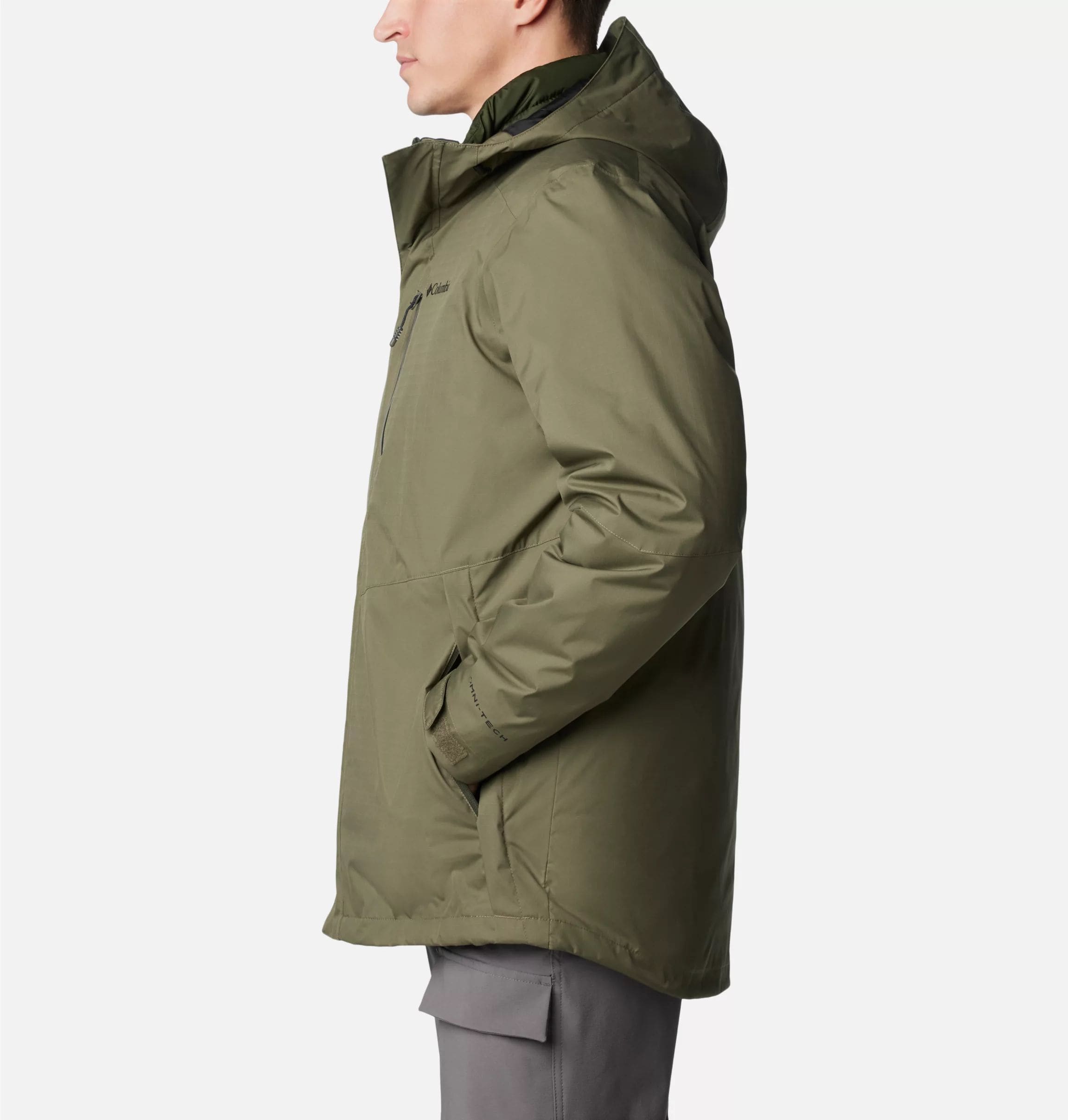 Kurtka Columbia Oak Harbor Waterproof Insulated - Stone Green