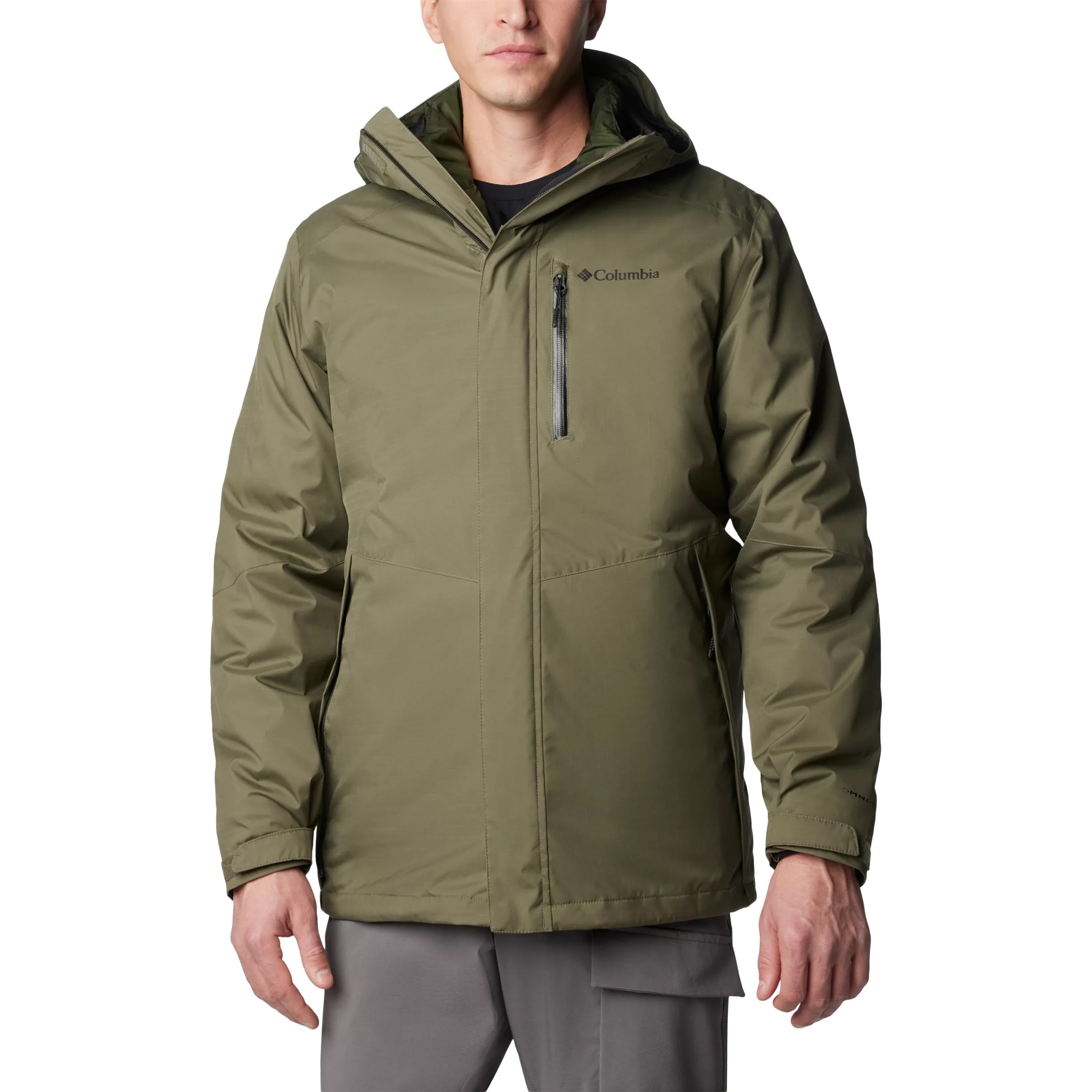 Kurtka Columbia Oak Harbor Waterproof Insulated - Stone Green