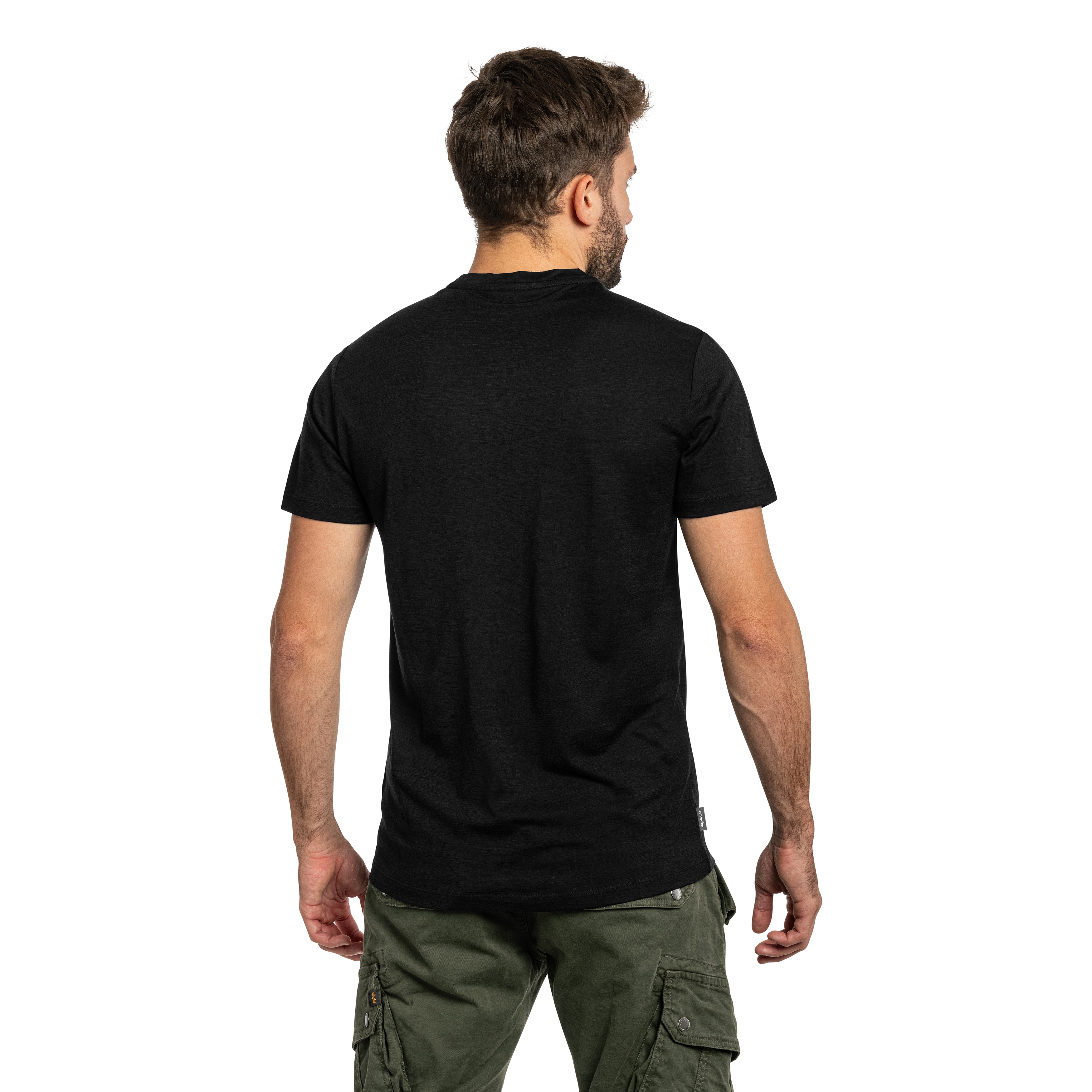 Koszulka T-Shirt Icebreaker Merino 150 Tech Lite III SS Tee - Black