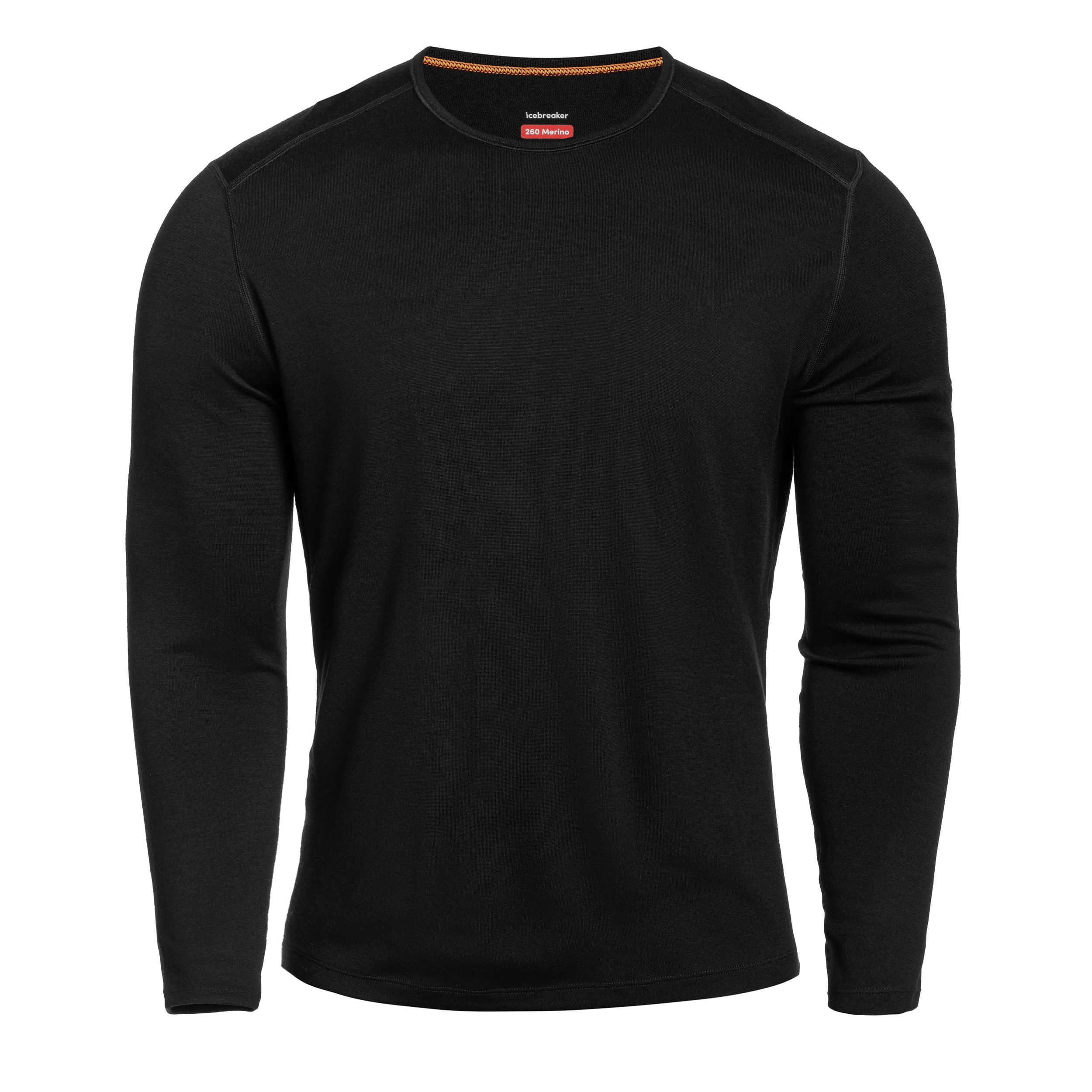 Koszulka termoaktywna Icebreaker Merino 260 Tech Long Sleeve Crewe - Black