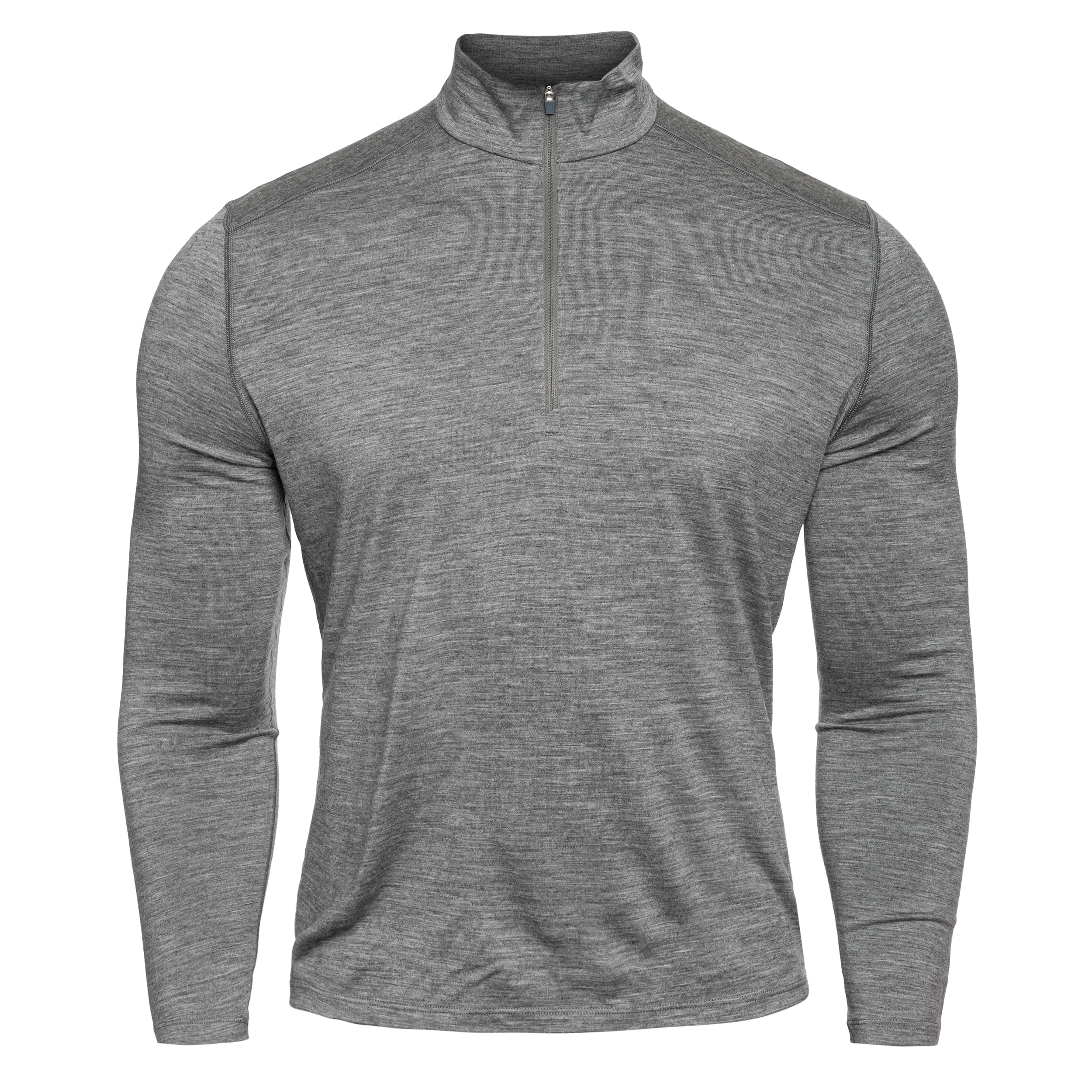 Koszulka termoaktywna Icebreaker Merino 200 Oasis Long Sleeve Half Zip - Gritstone Heather