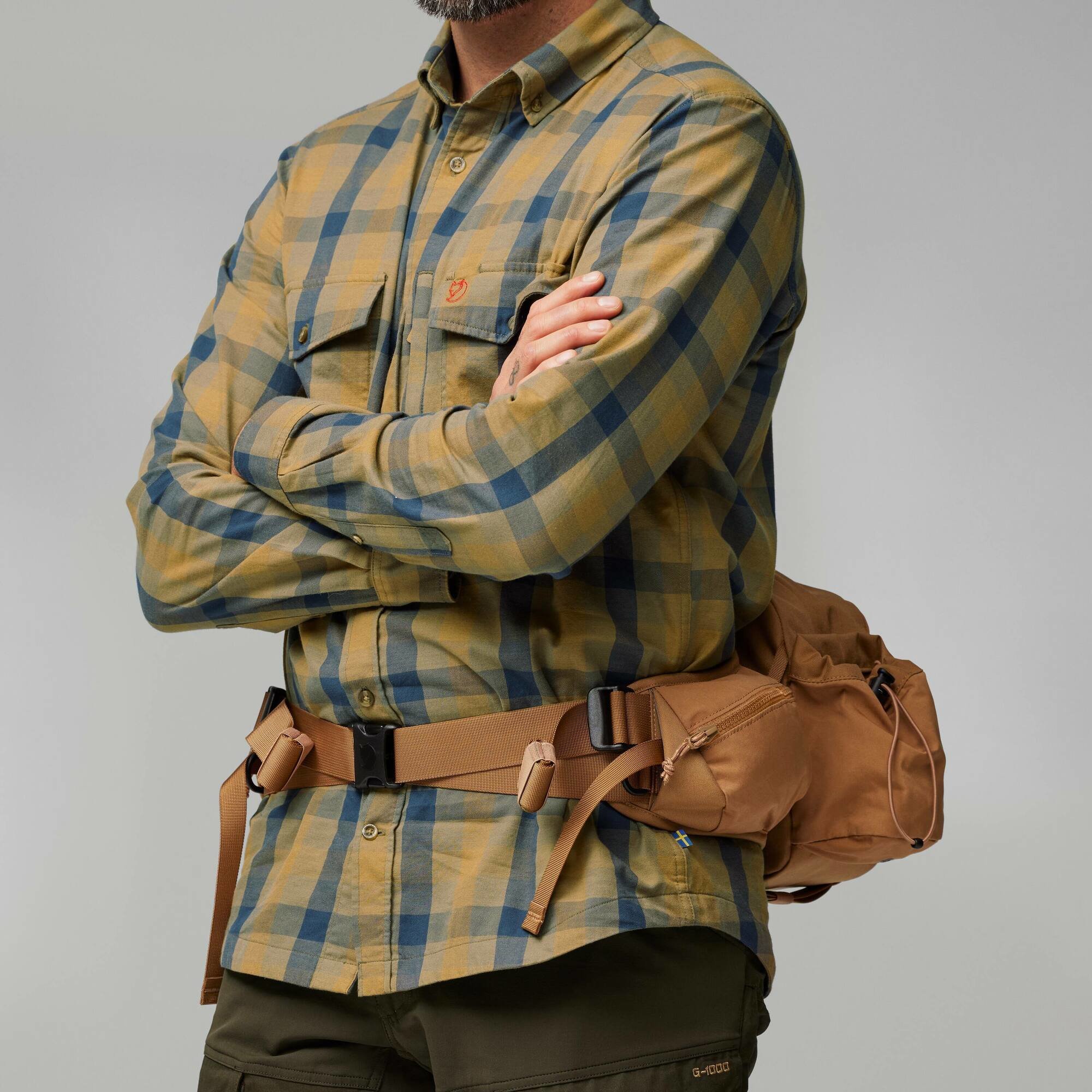 Torba biodrowa Fjallraven Singi Hip Pack 10 l - Khaki Dust