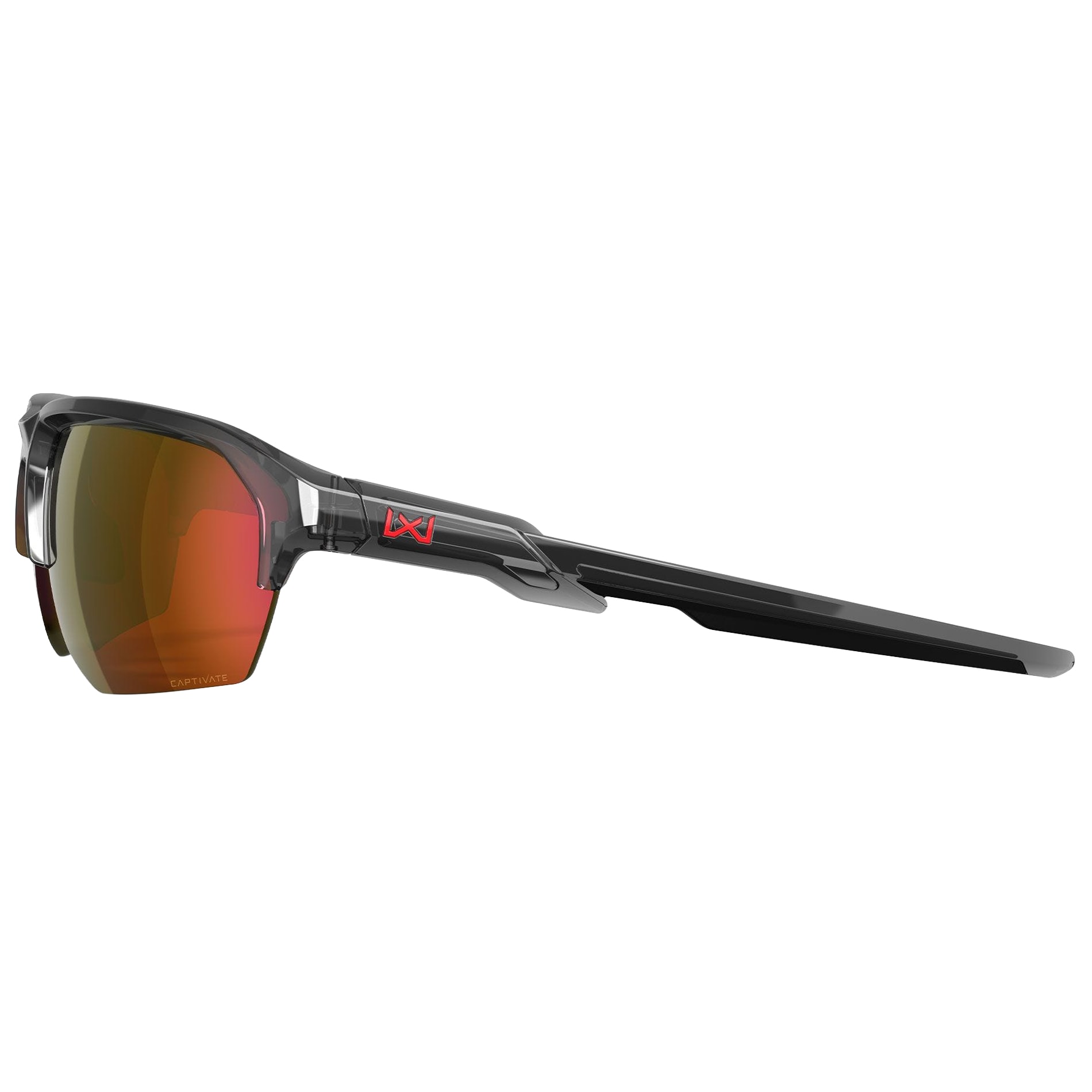 Okulary Wiley X WX JAKL - Captivate Red Mirror/Gloss Crystal Grey