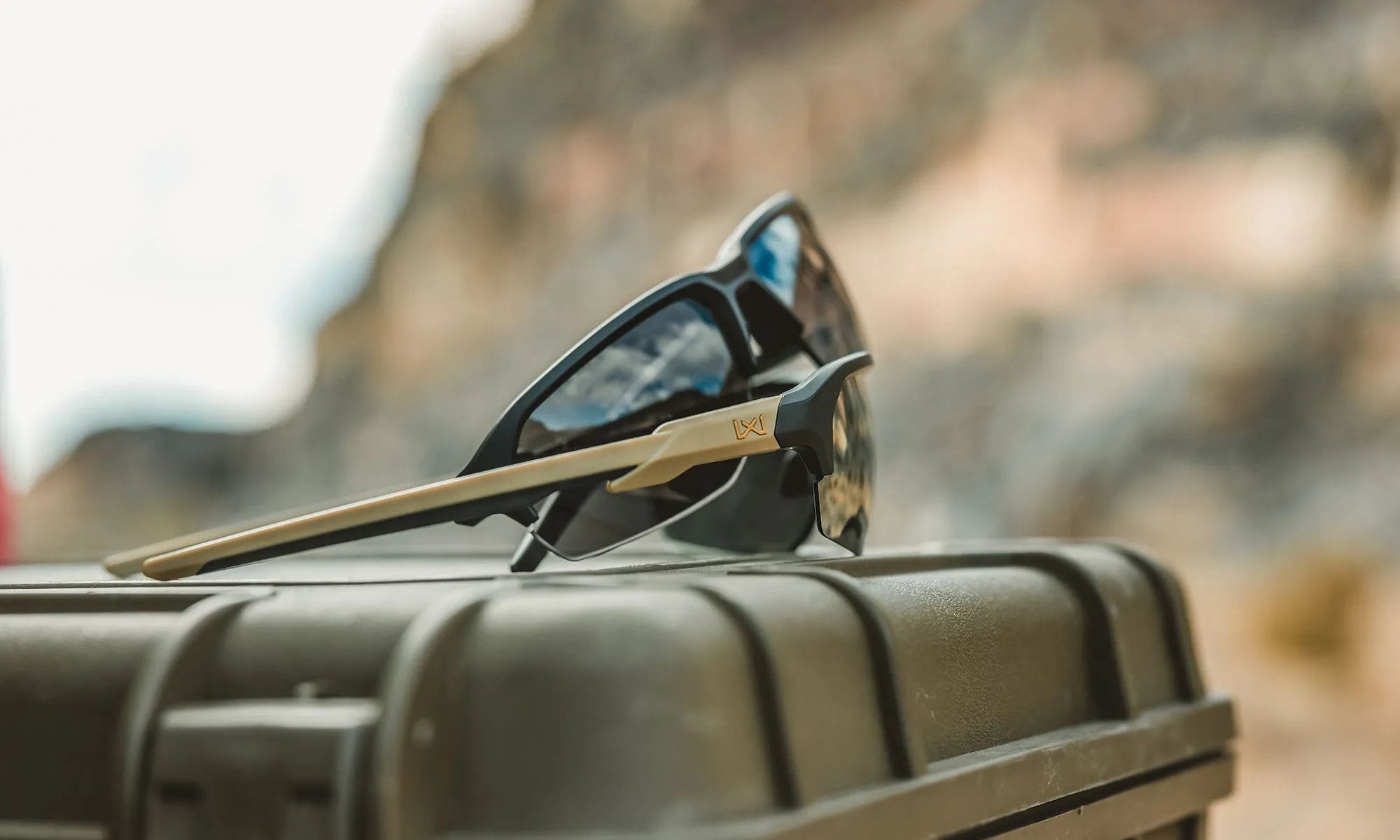 Okulary Wiley X WX JAKL - Captivate Tungsten Mirror/Matte Black/Tan