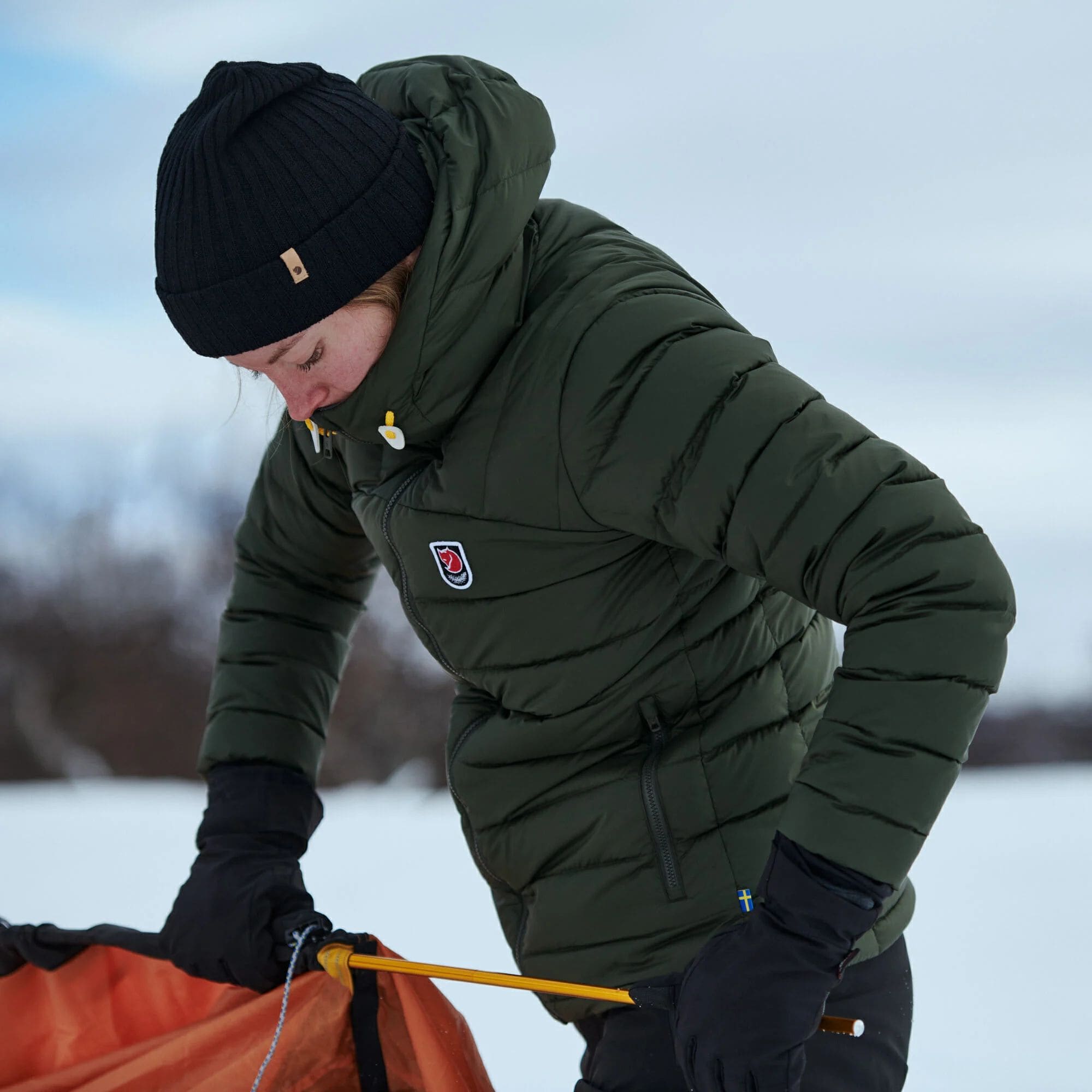 Fjallraven Byron Hat Thin - Black