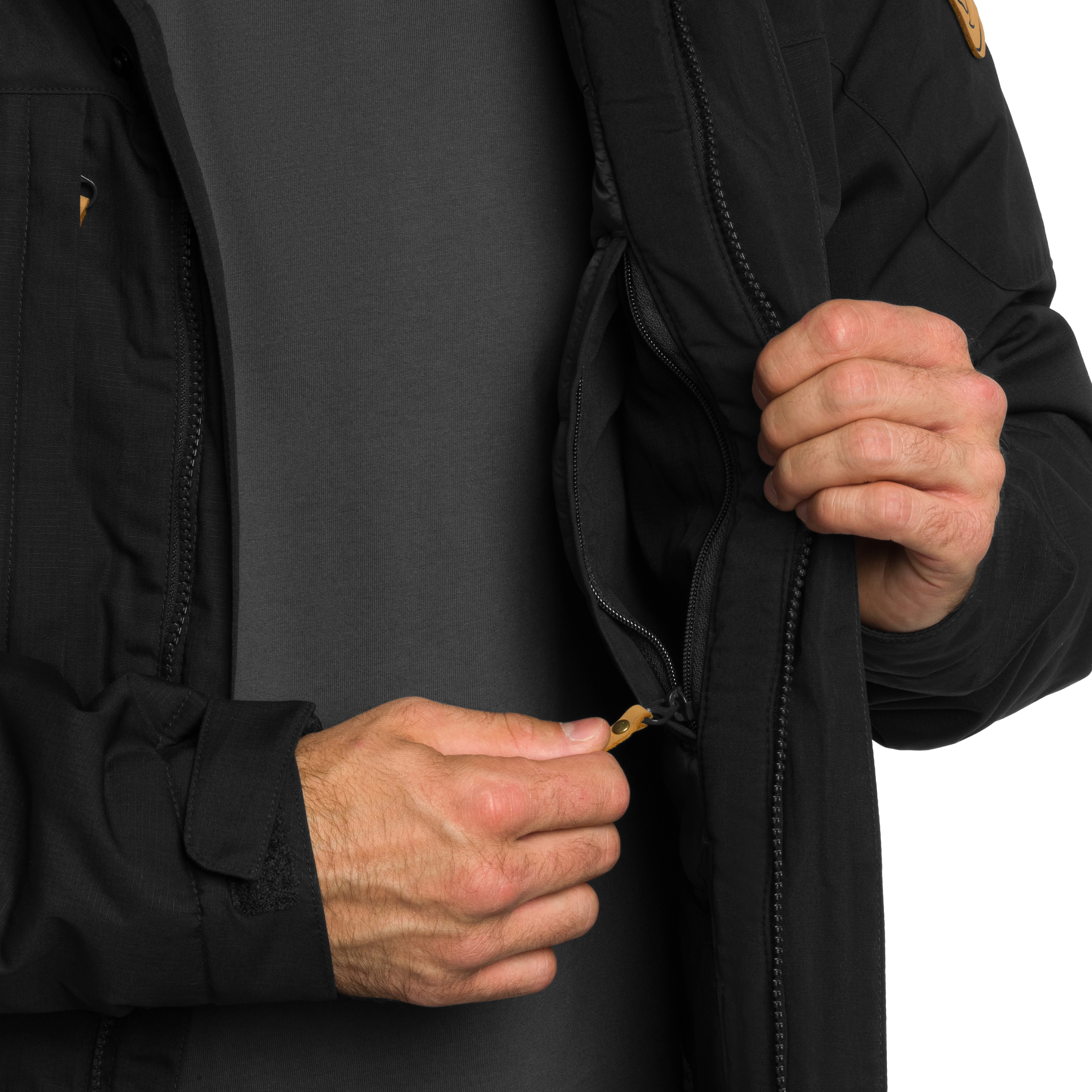 Kurtka Fjallraven Skogso Padded - Dark Grey