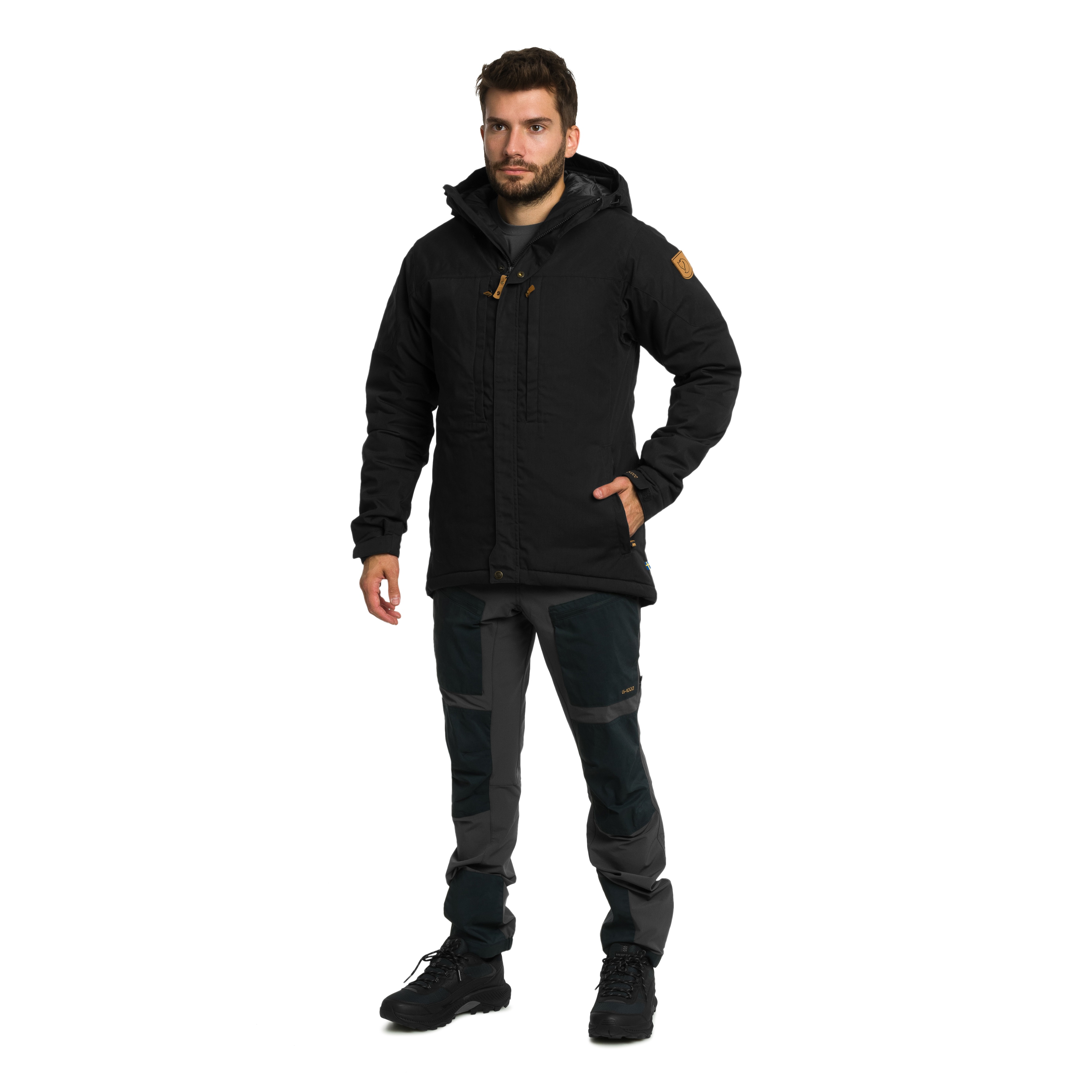 Kurtka Fjallraven Skogso Padded - Dark Grey