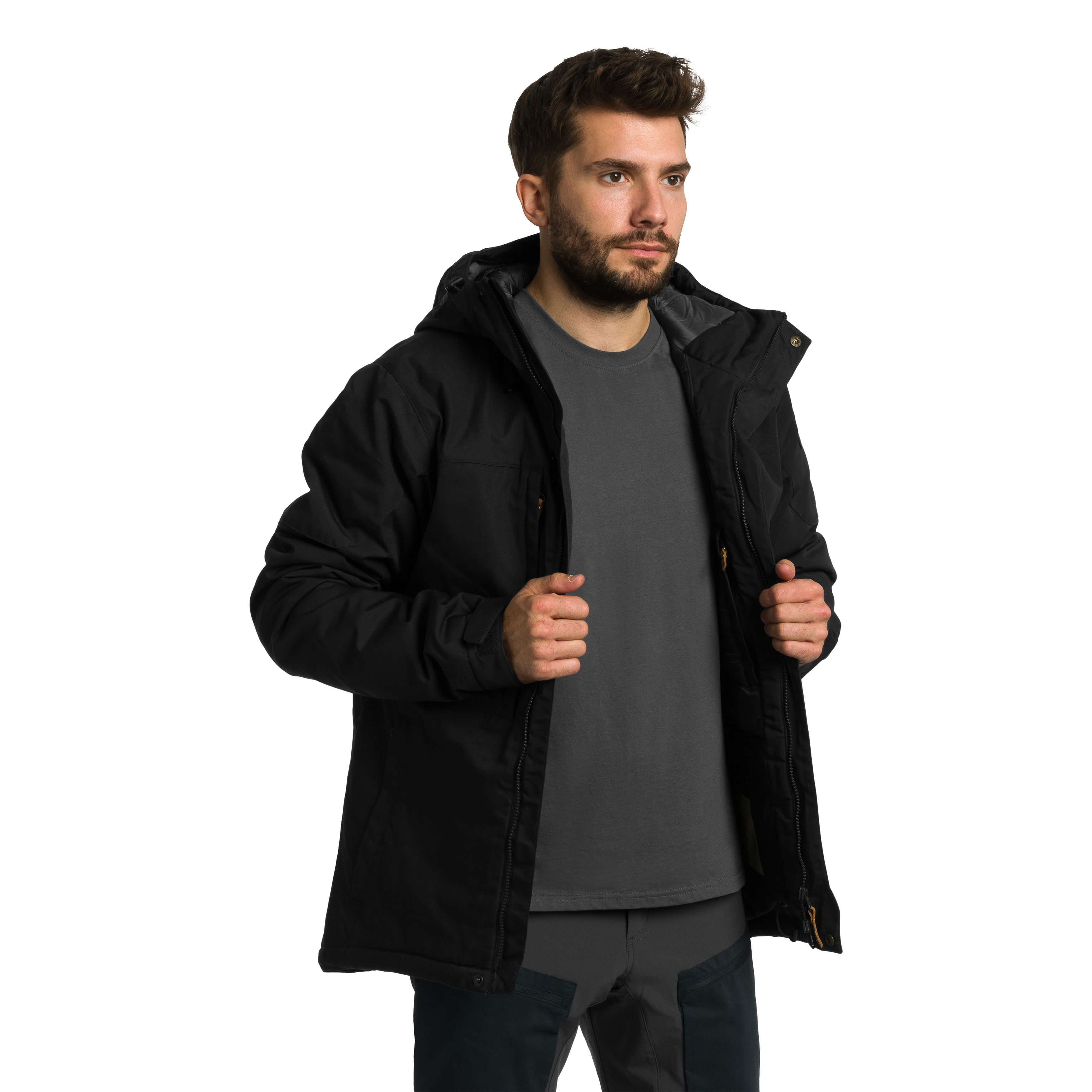 Kurtka Fjallraven Skogso Padded - Dark Grey