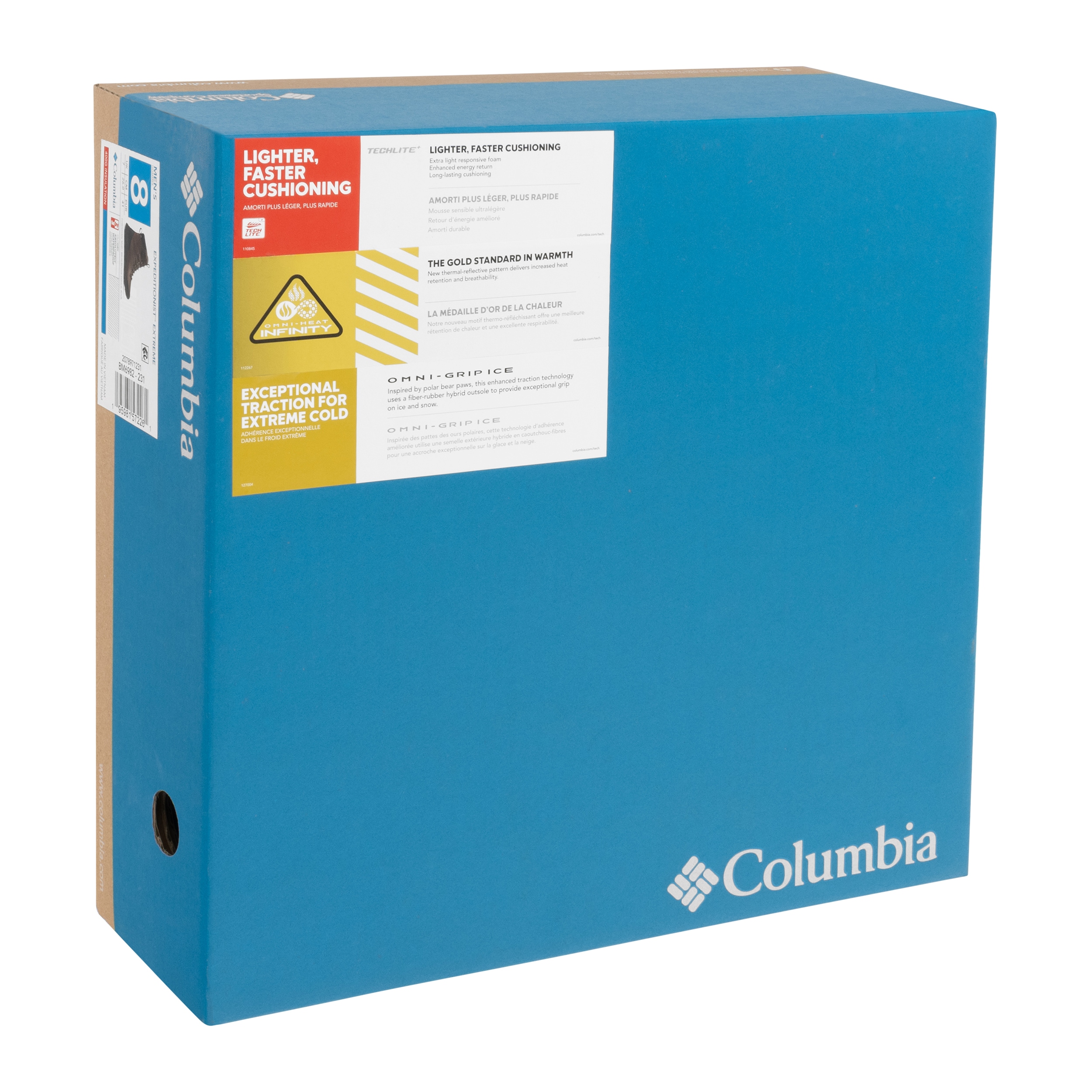 Buty śniegowce Columbia Expedicionist Extreme - Cordovan/Mud