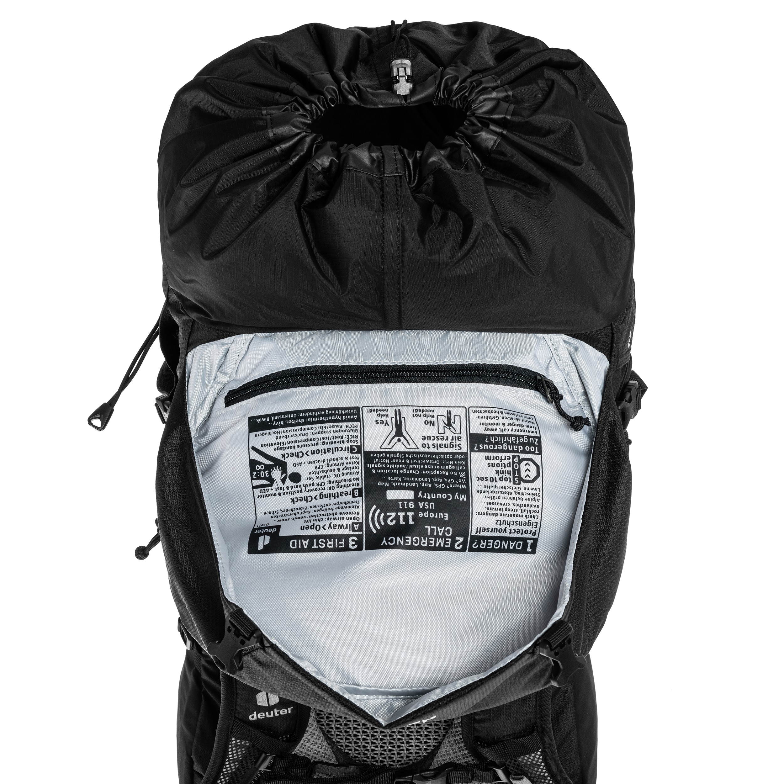 Plecak Deuter Futura Jaypack Pro 36 l - Black