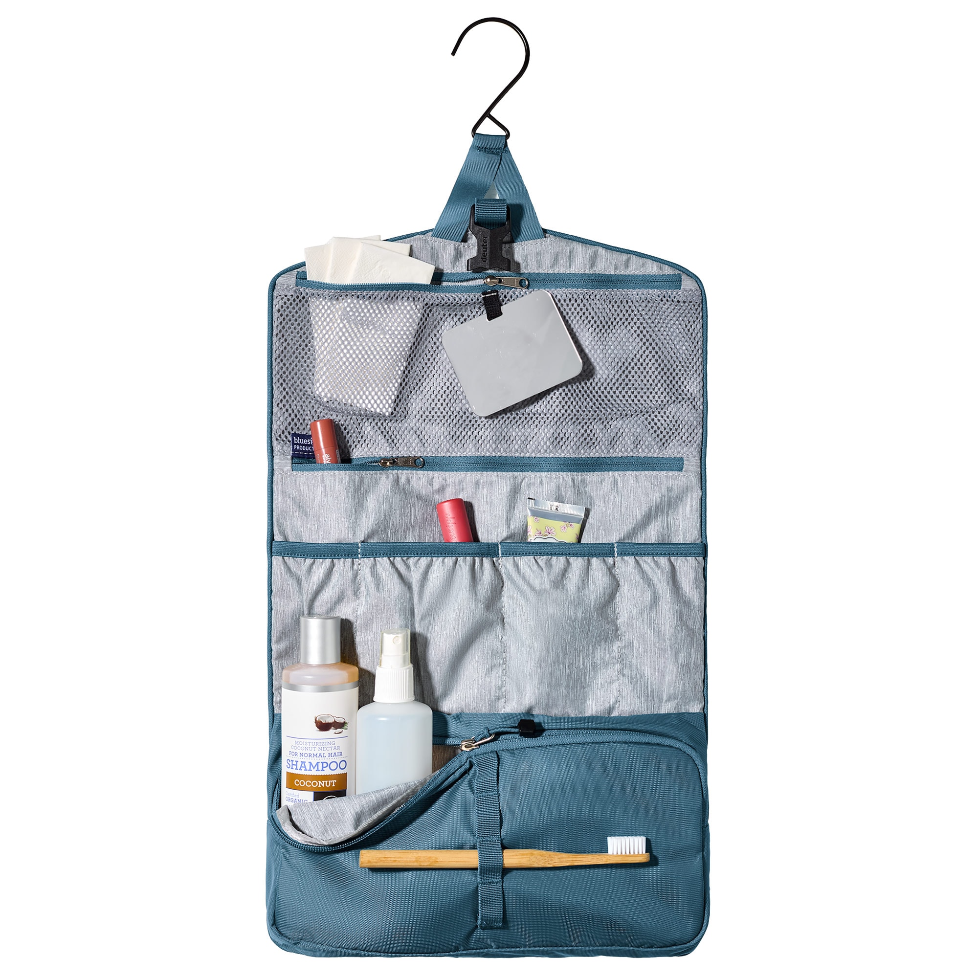 Kosmetyczka składana Deuter Wash Bag II - Atlantic