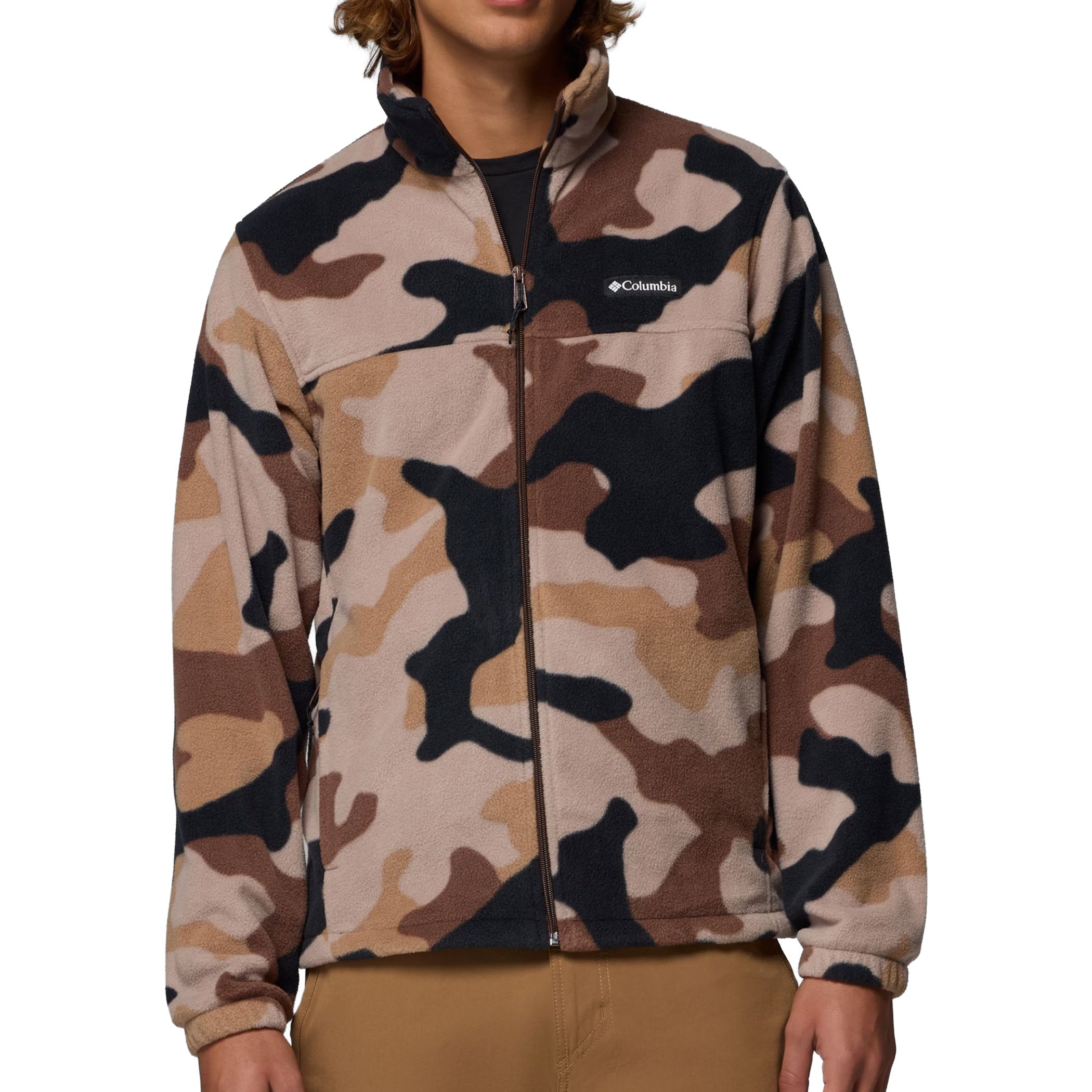 Polar Columbia Steens Mountain Printed Jacket - Tobacco Mod Camo
