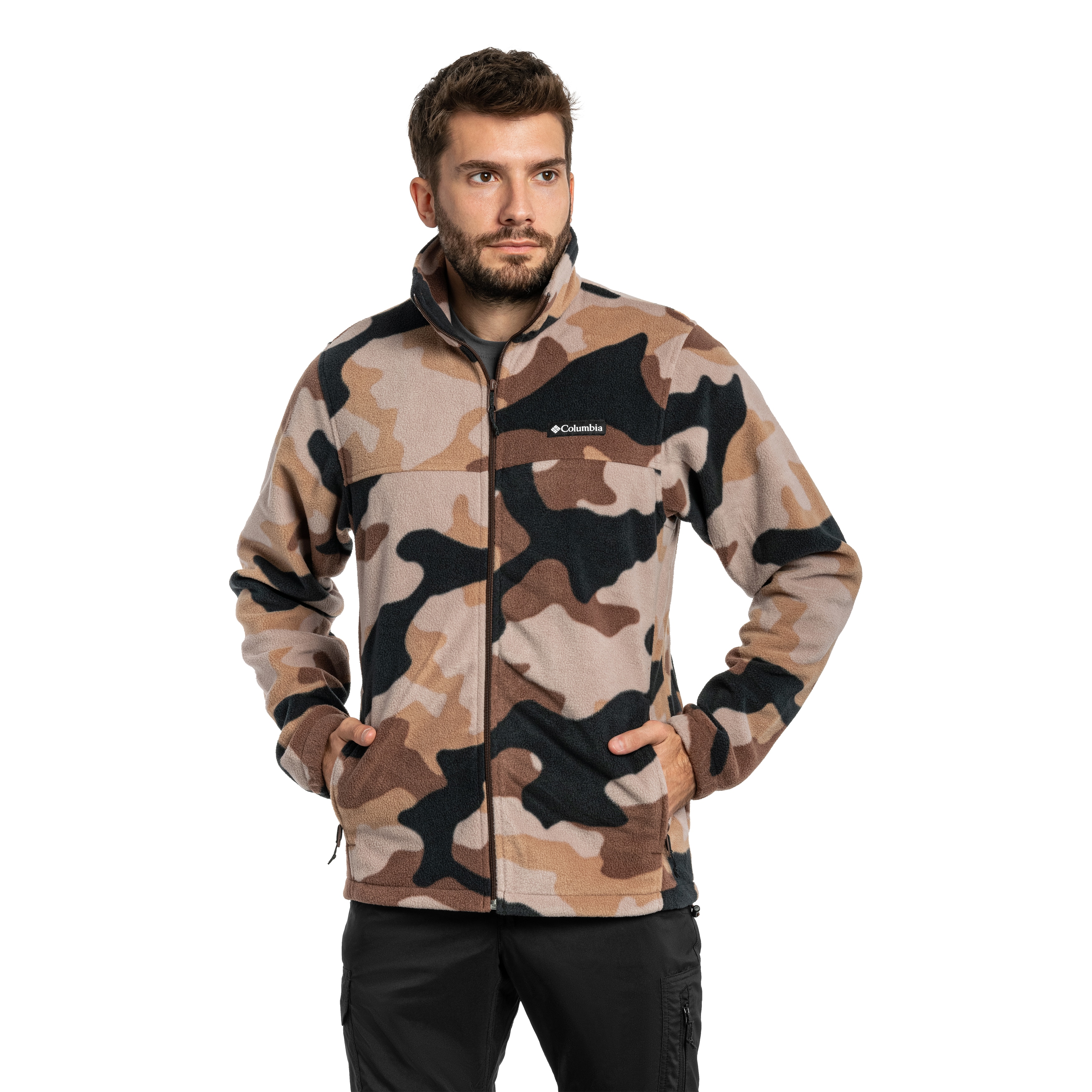 Polar Columbia Steens Mountain Printed Jacket - Tobacco Mod Camo