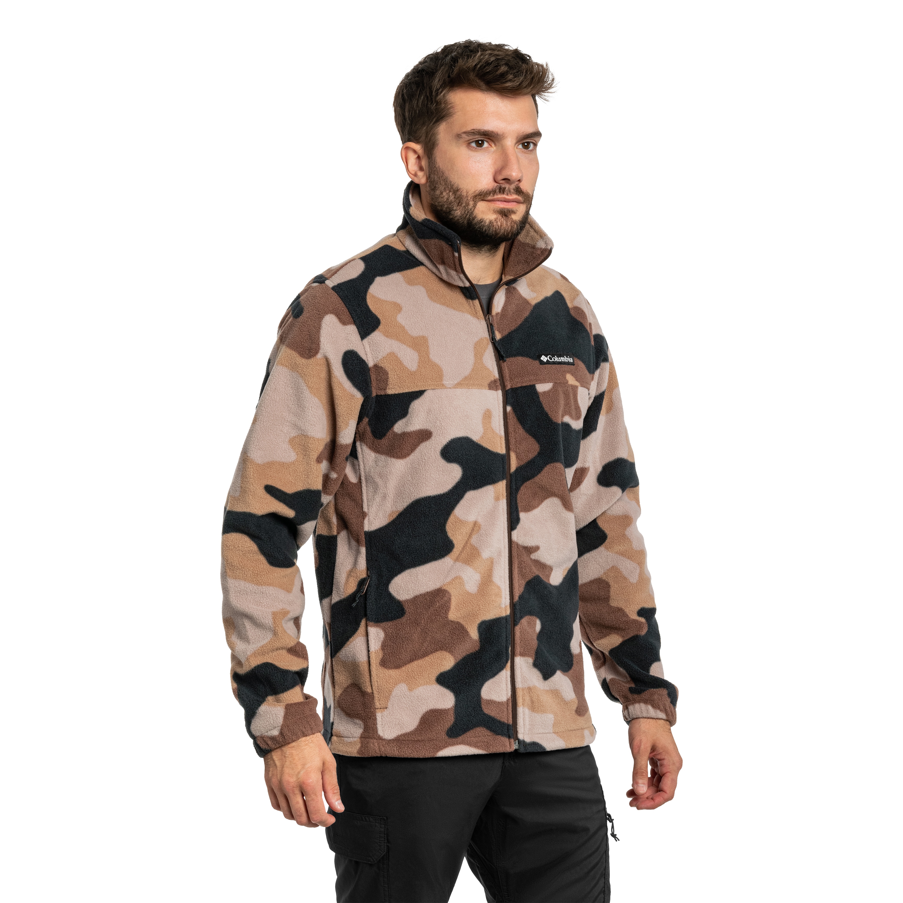 Polar Columbia Steens Mountain Printed Jacket - Tobacco Mod Camo