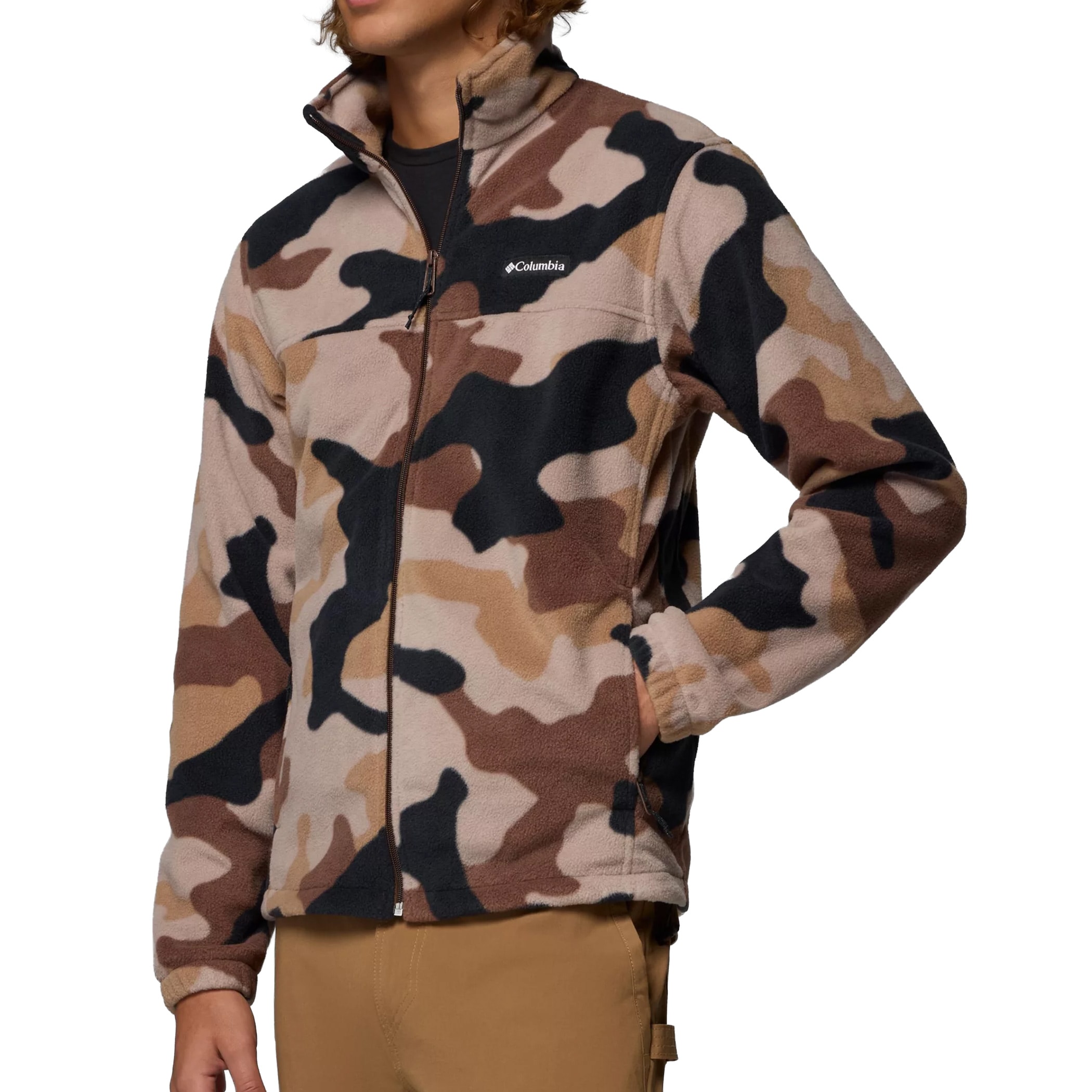 Polar Columbia Steens Mountain Printed Jacket - Tobacco Mod Camo